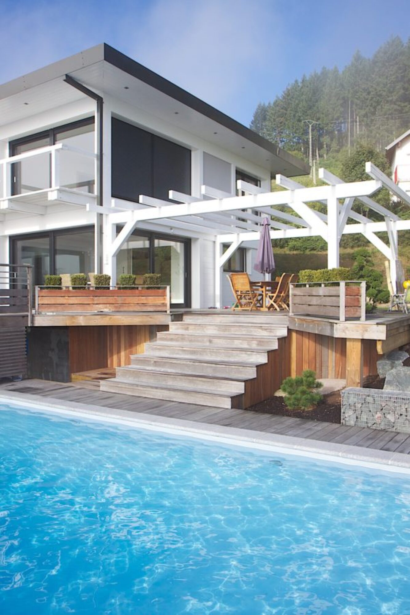 Création de piscine en bois