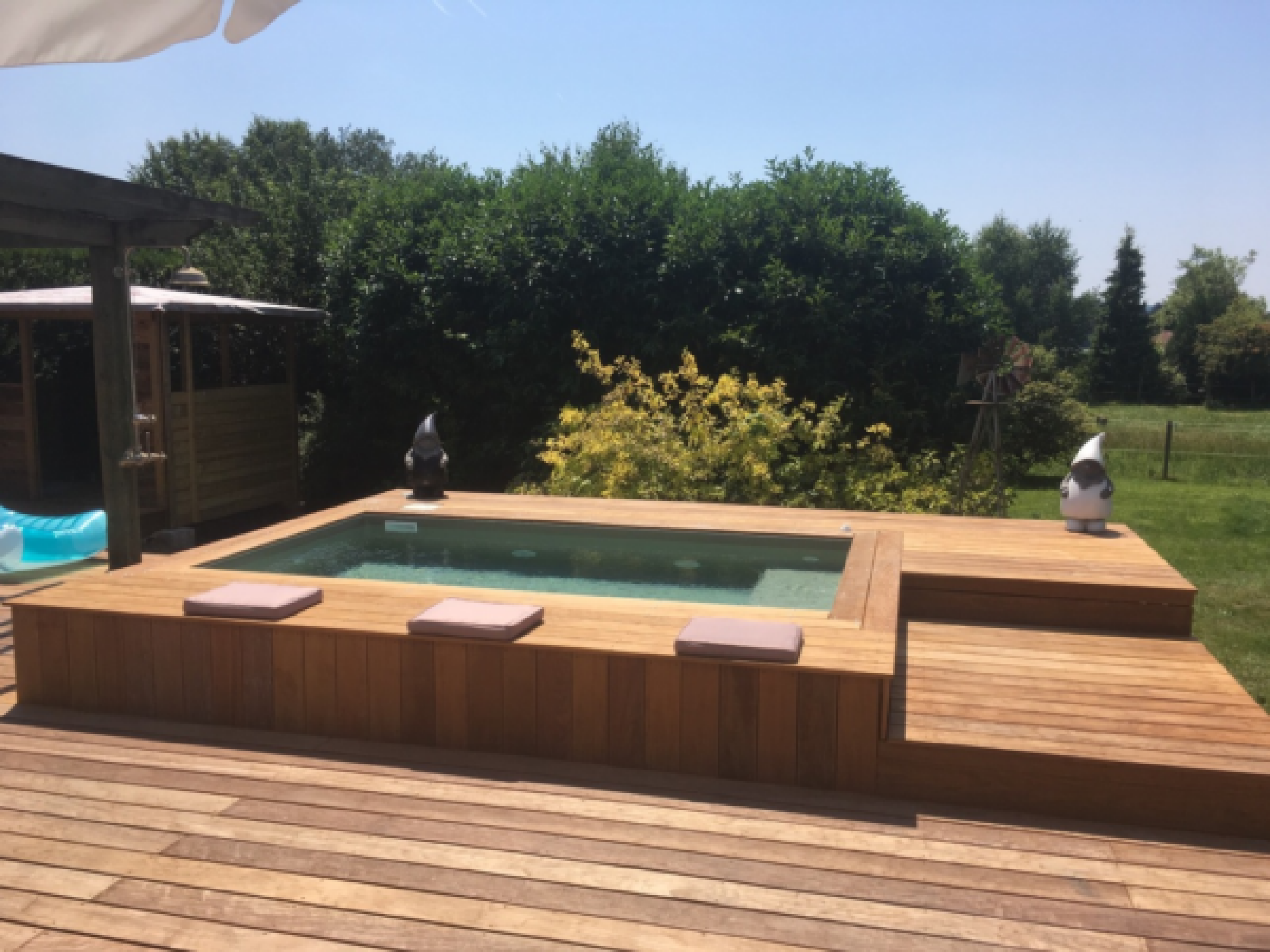 Création de piscine en bois