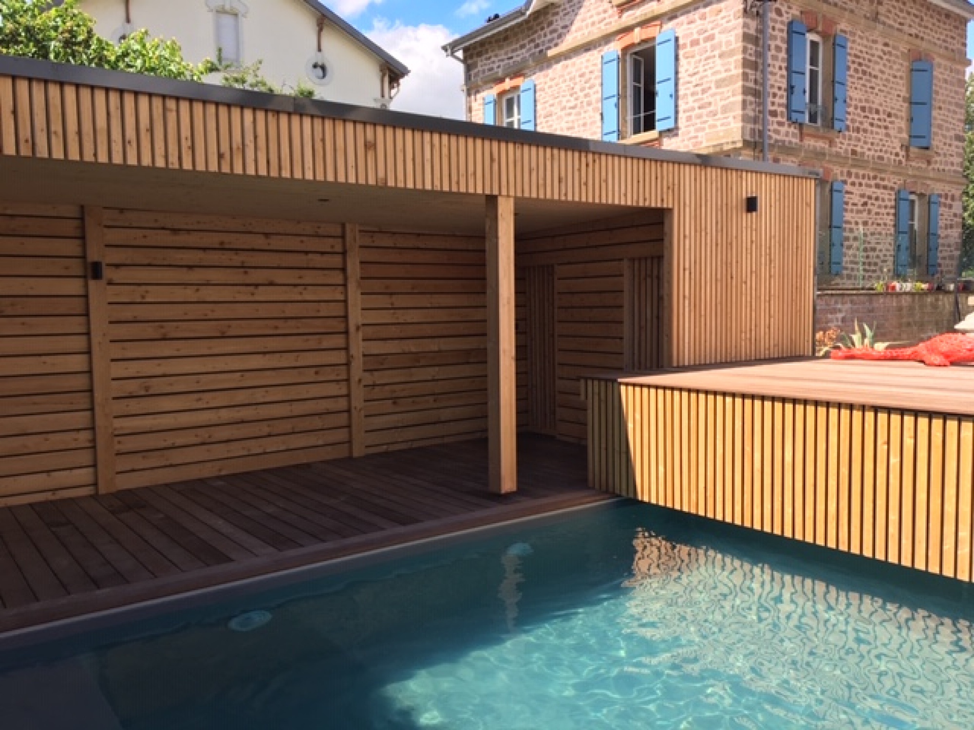 Création de Pool House en bois