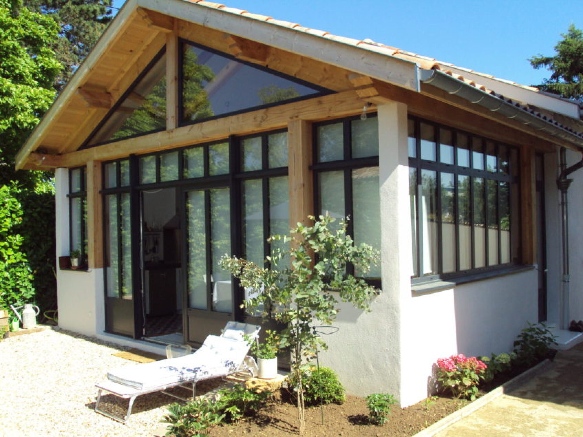 Création véranda PVC, alu ou bois