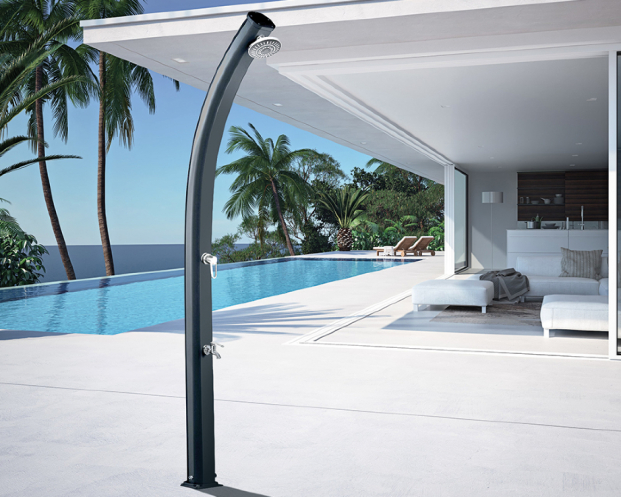 Douche solaire JOLLY ANTHRACITE 33L