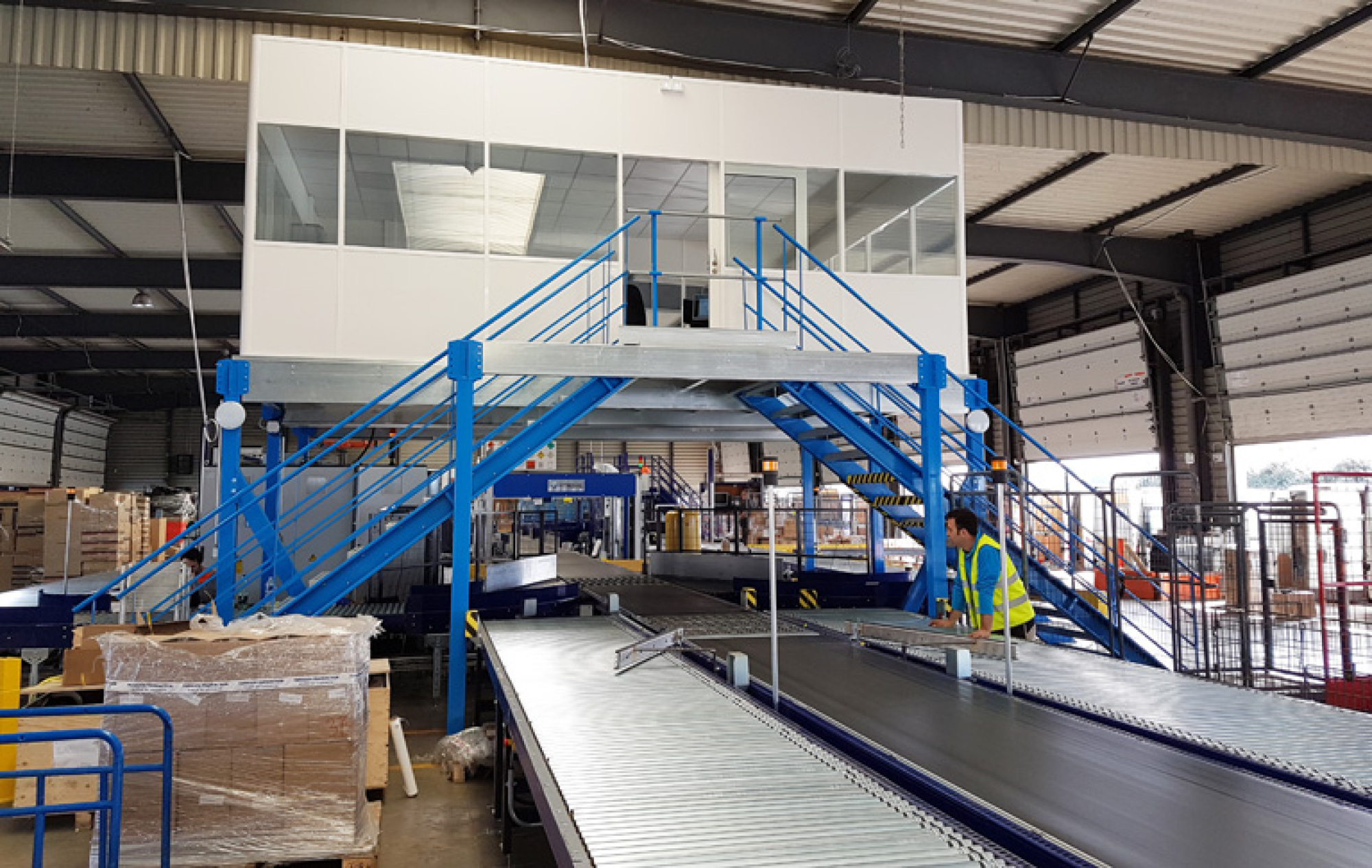 Mezzanine industrielle