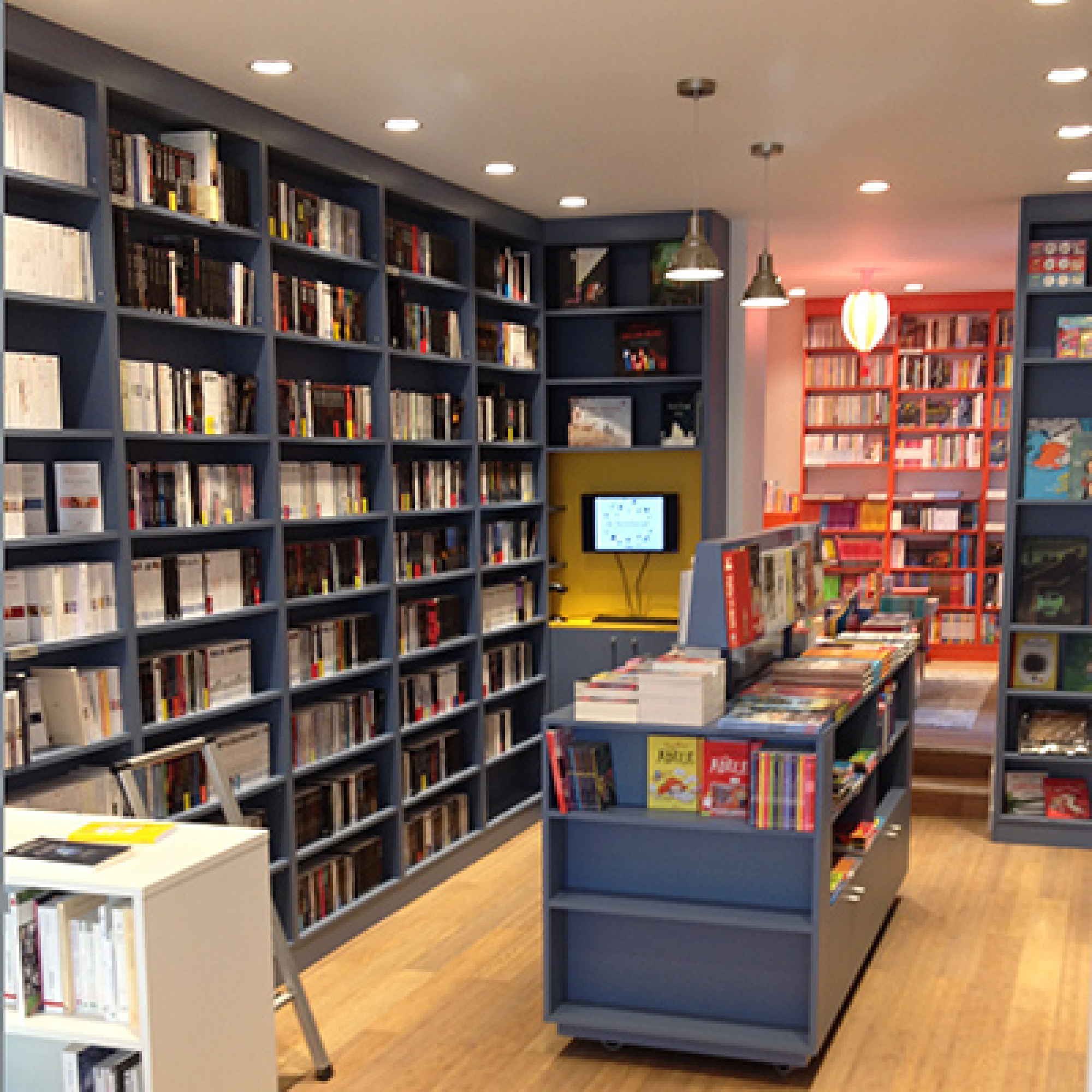 Mobilier de librairie