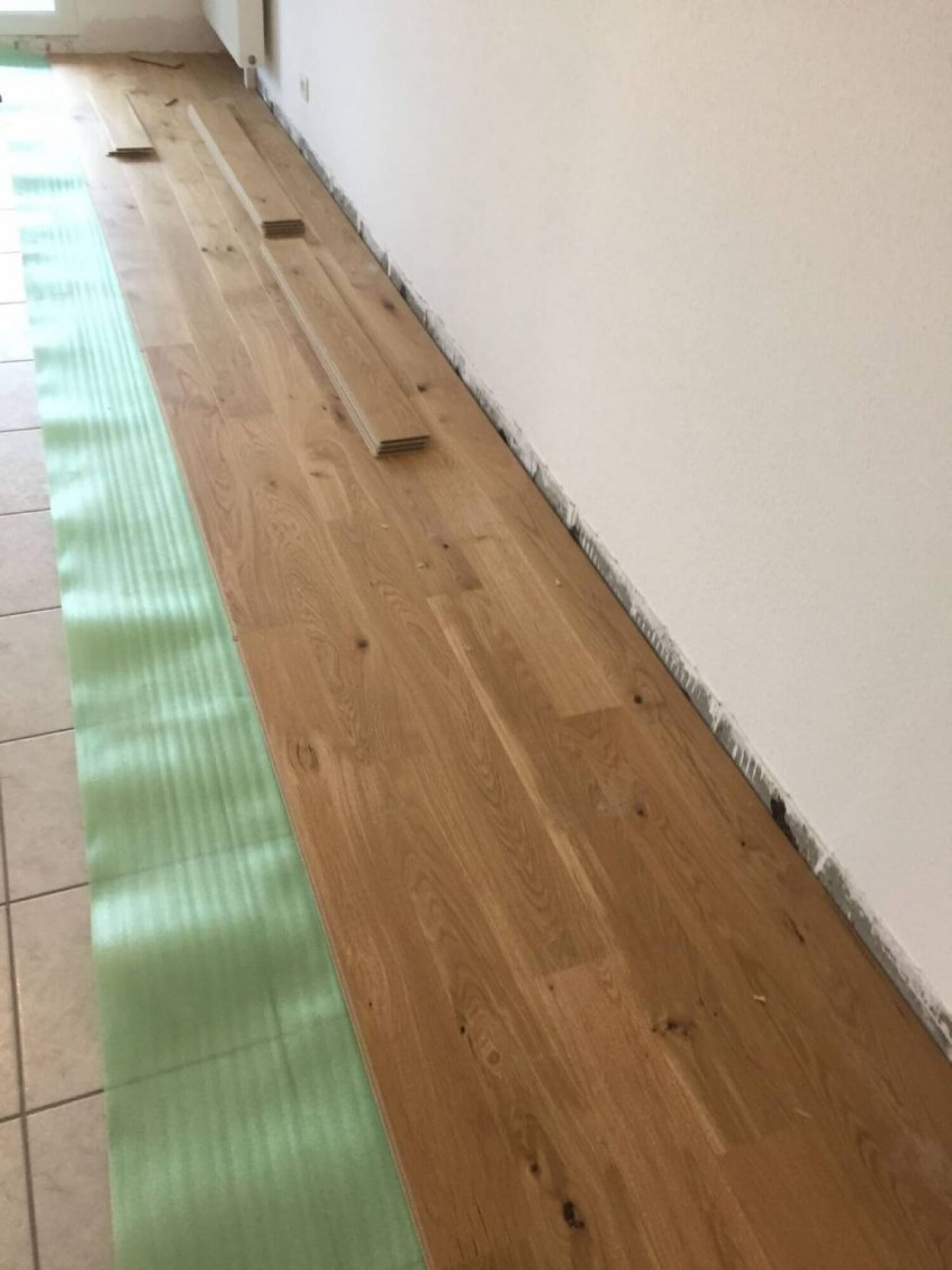 Parquet : Pose flottante