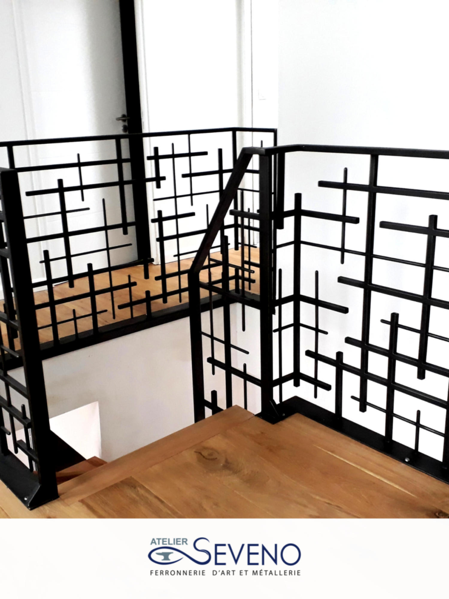 Réalisation de garde-corps sur mesure en métal design