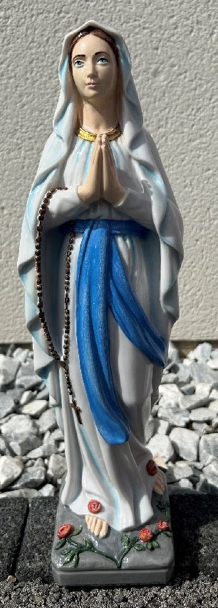 Vierge Bronze / Marbrite