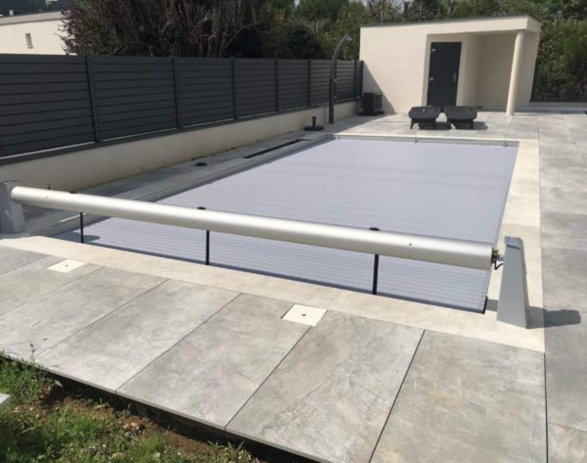 Volet de piscine