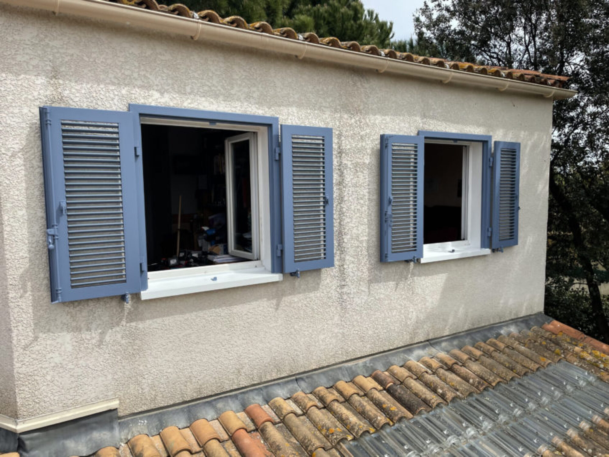 Prestation installation de volets