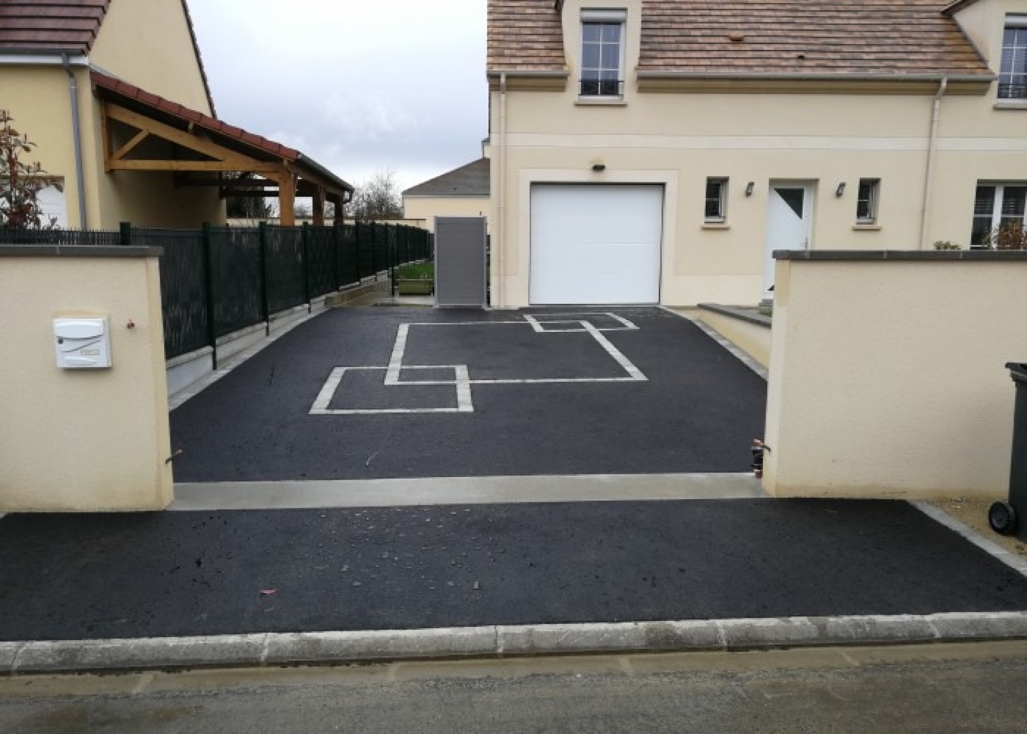 Aménagement enrobé / bitume