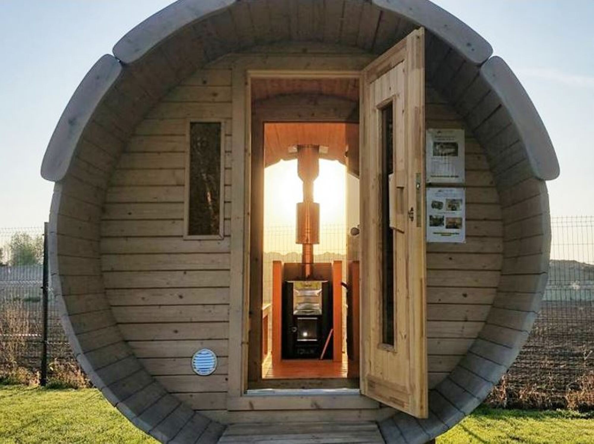 Barrique de sauna  4M diamètre 220