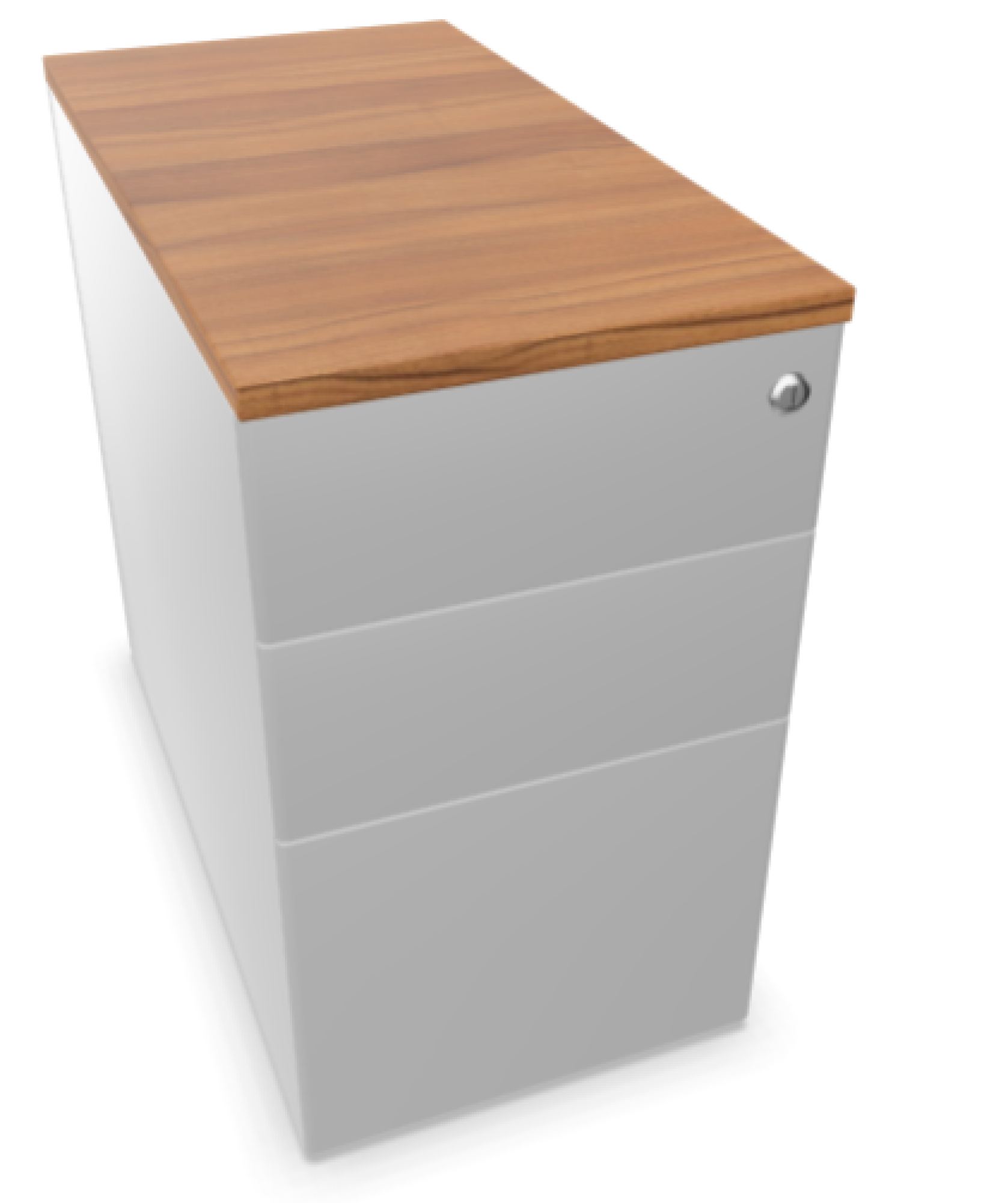 Caisson hauteur bureau avec top de finition