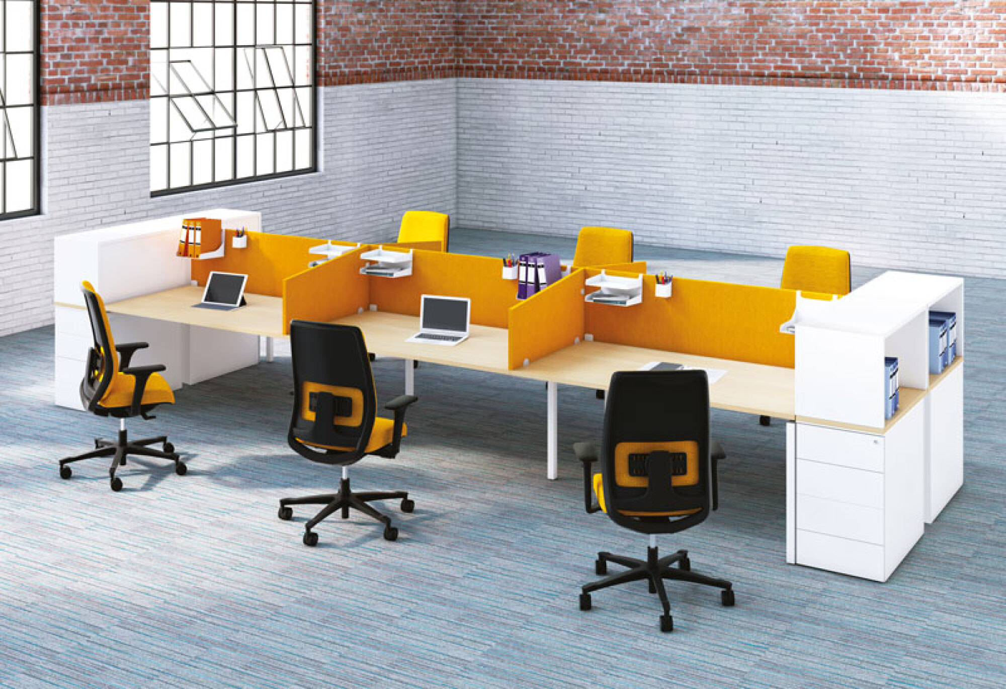 Caisson roulant 2 tiroirs