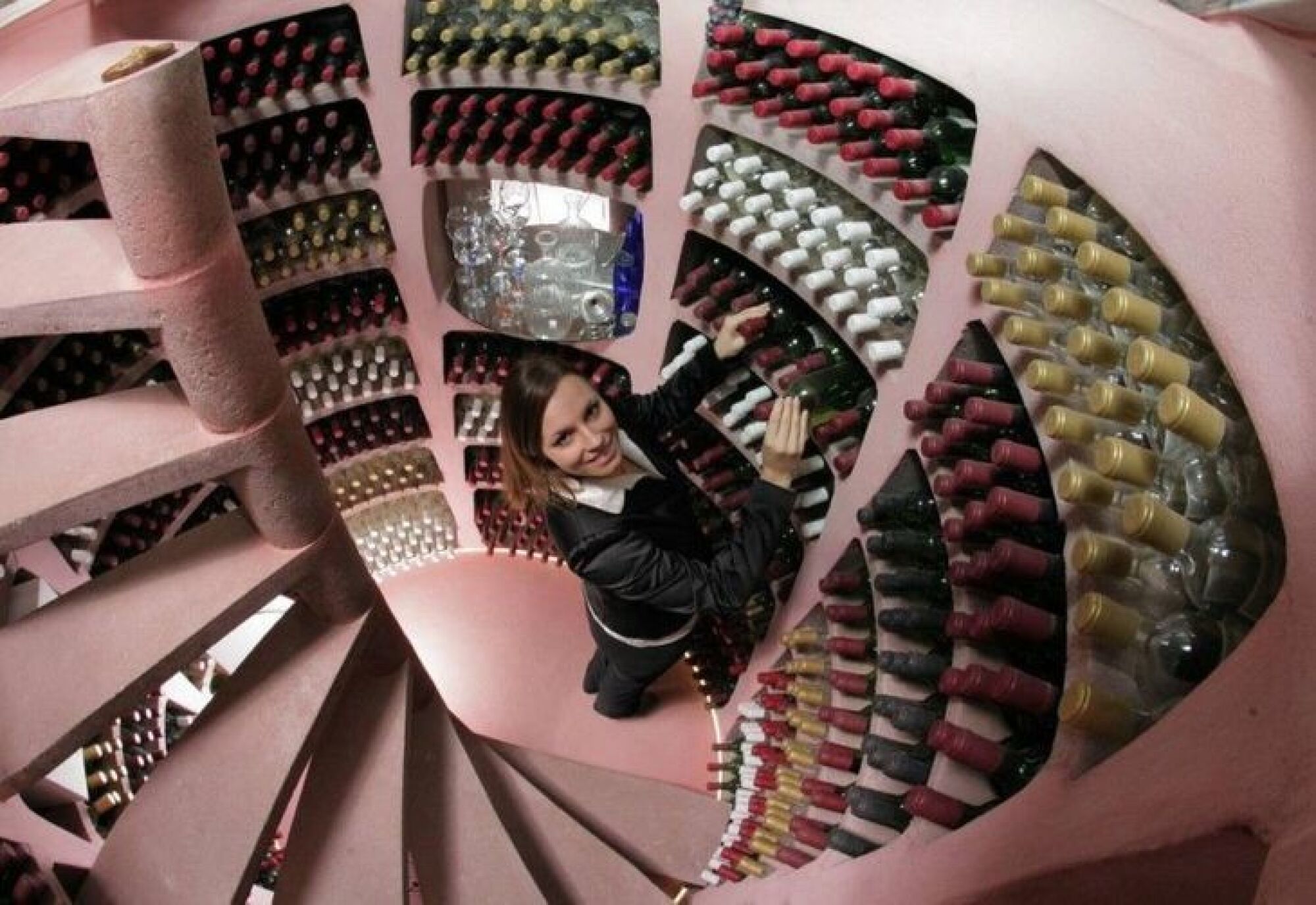 Cave enterrée maxi ronde à partir de 1400 bouteilles de vin