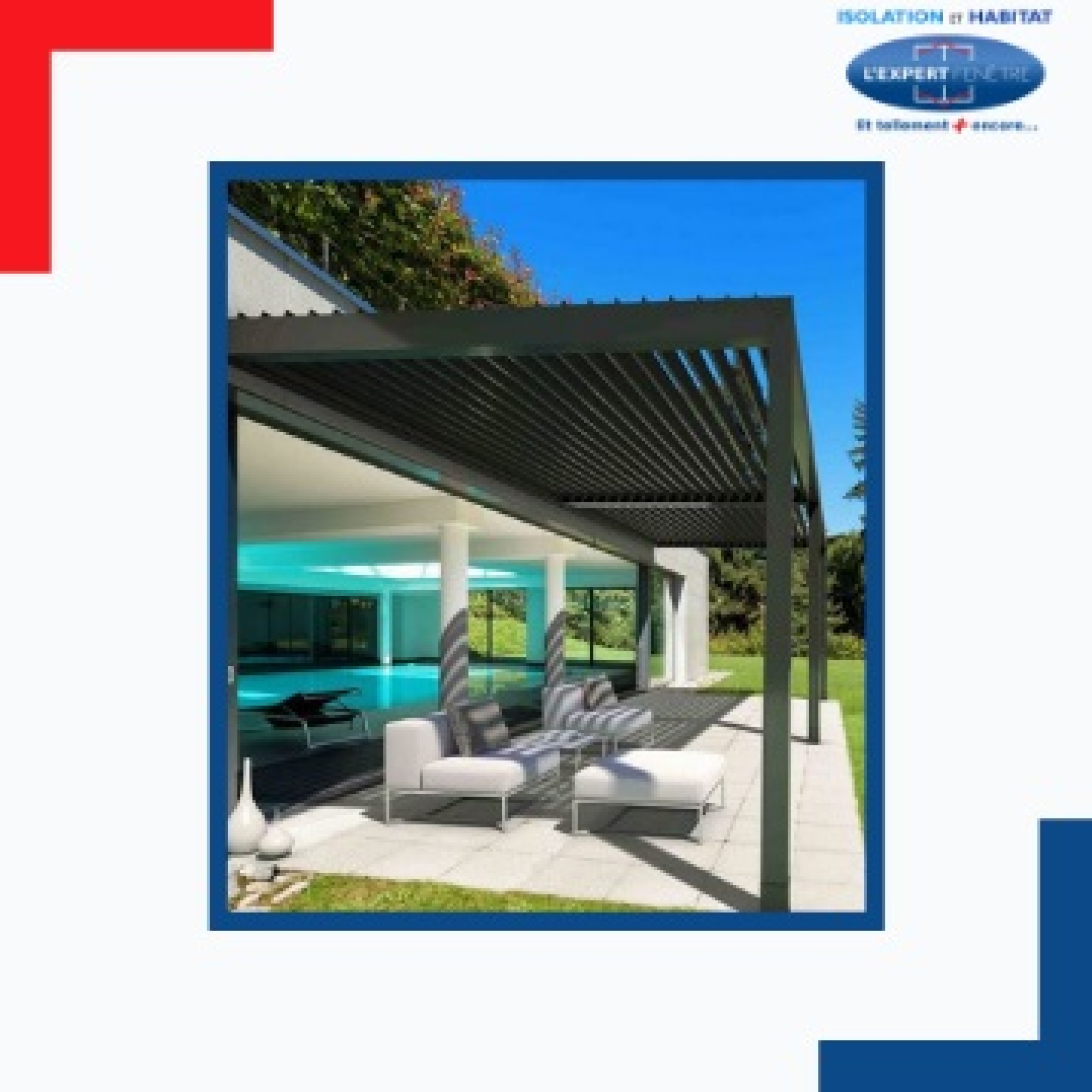 Création de pergolas bioclimatique