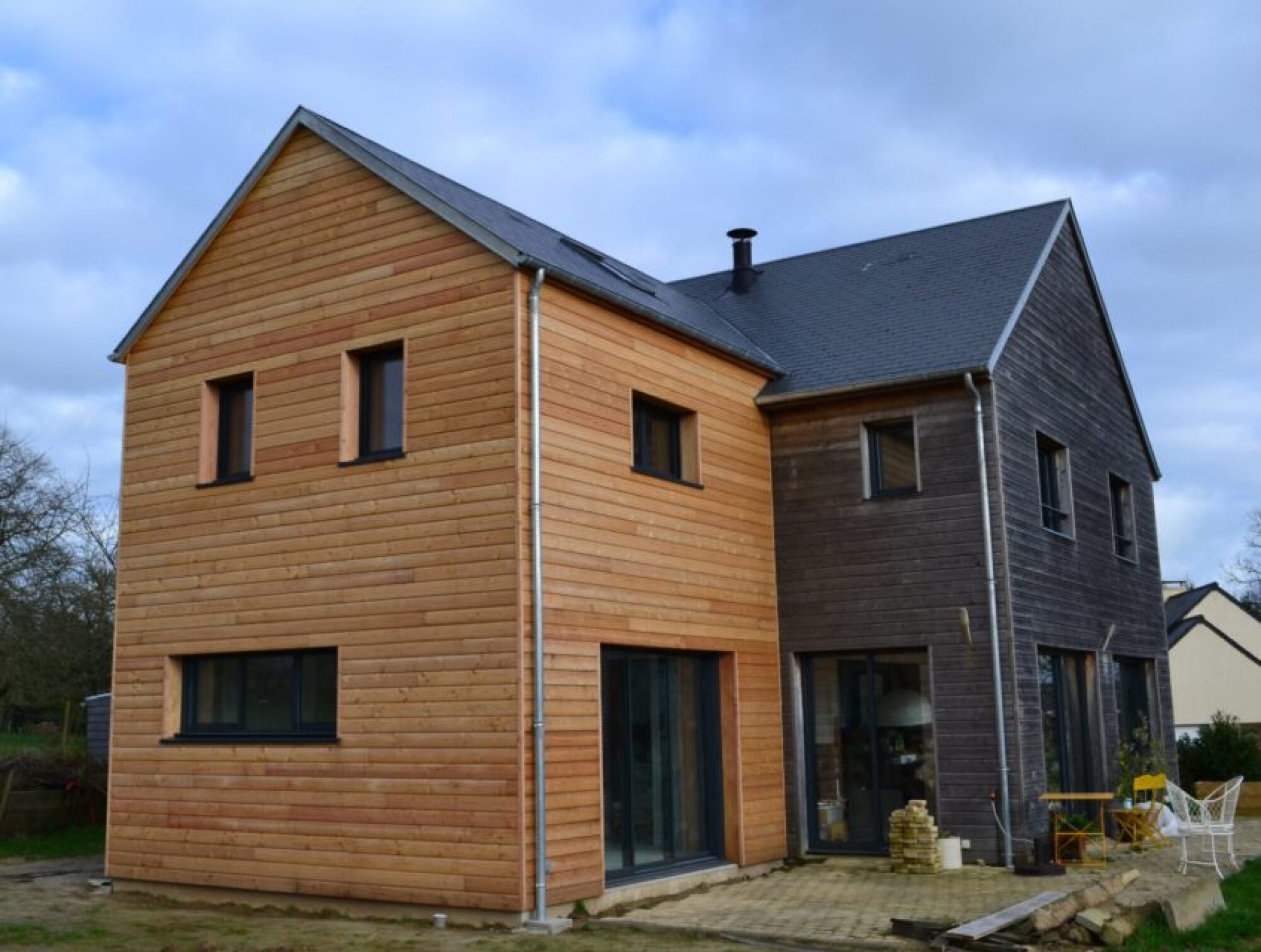Création garage, extension maison