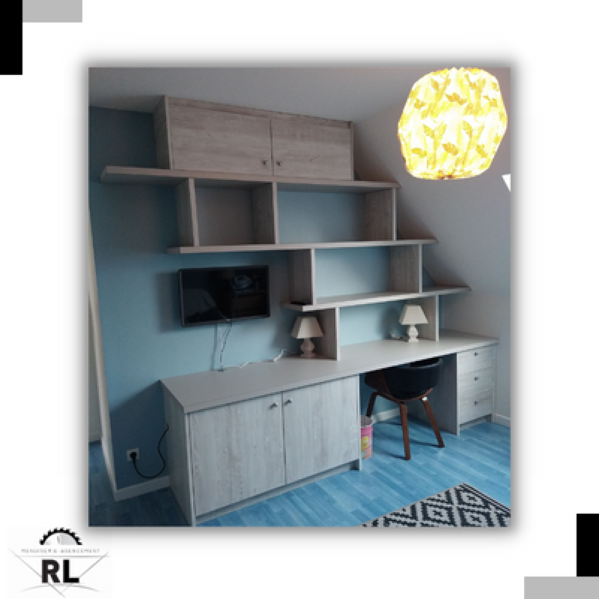 Fabrication et pose de bureau