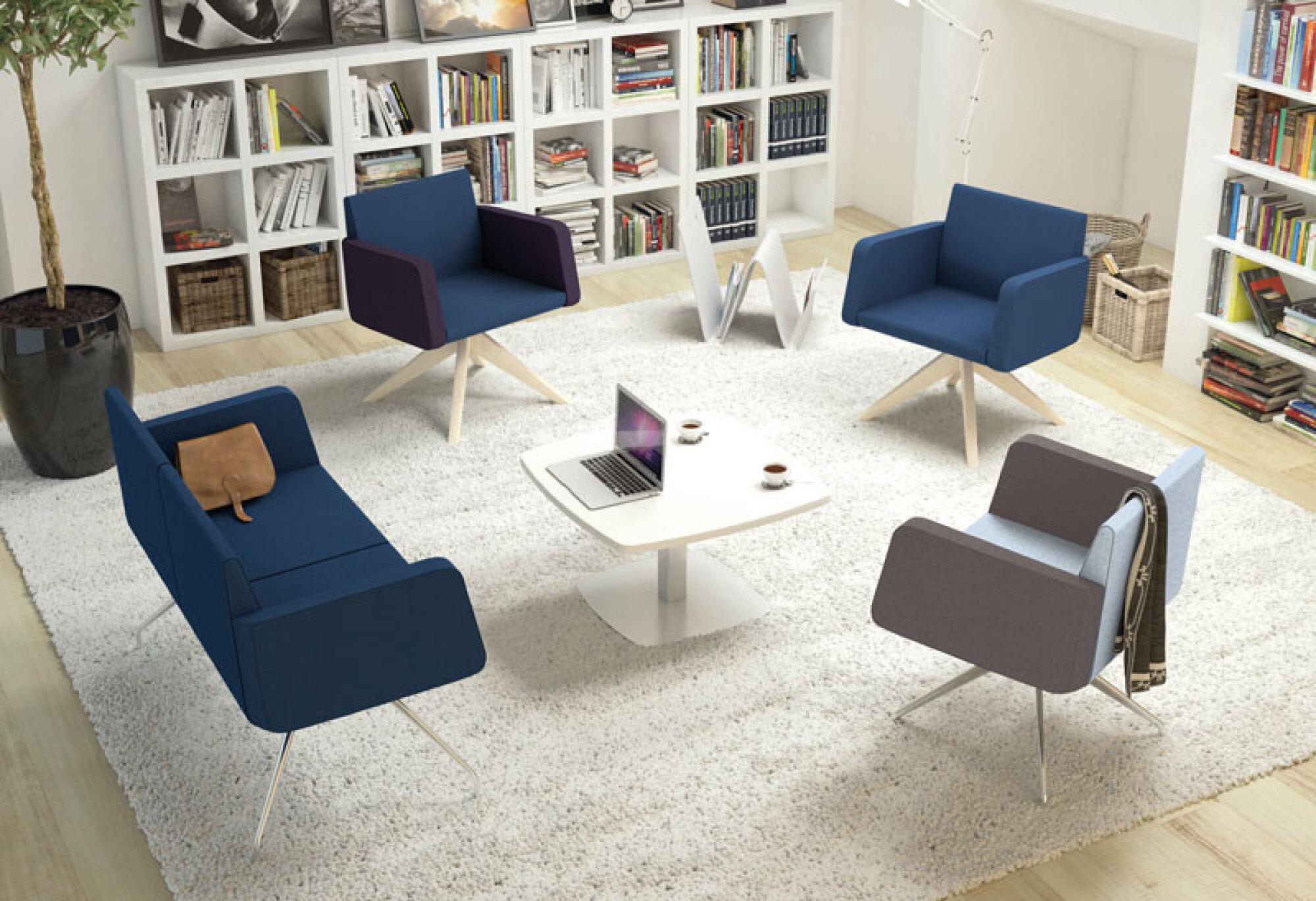 Fauteuil de direction WAVE