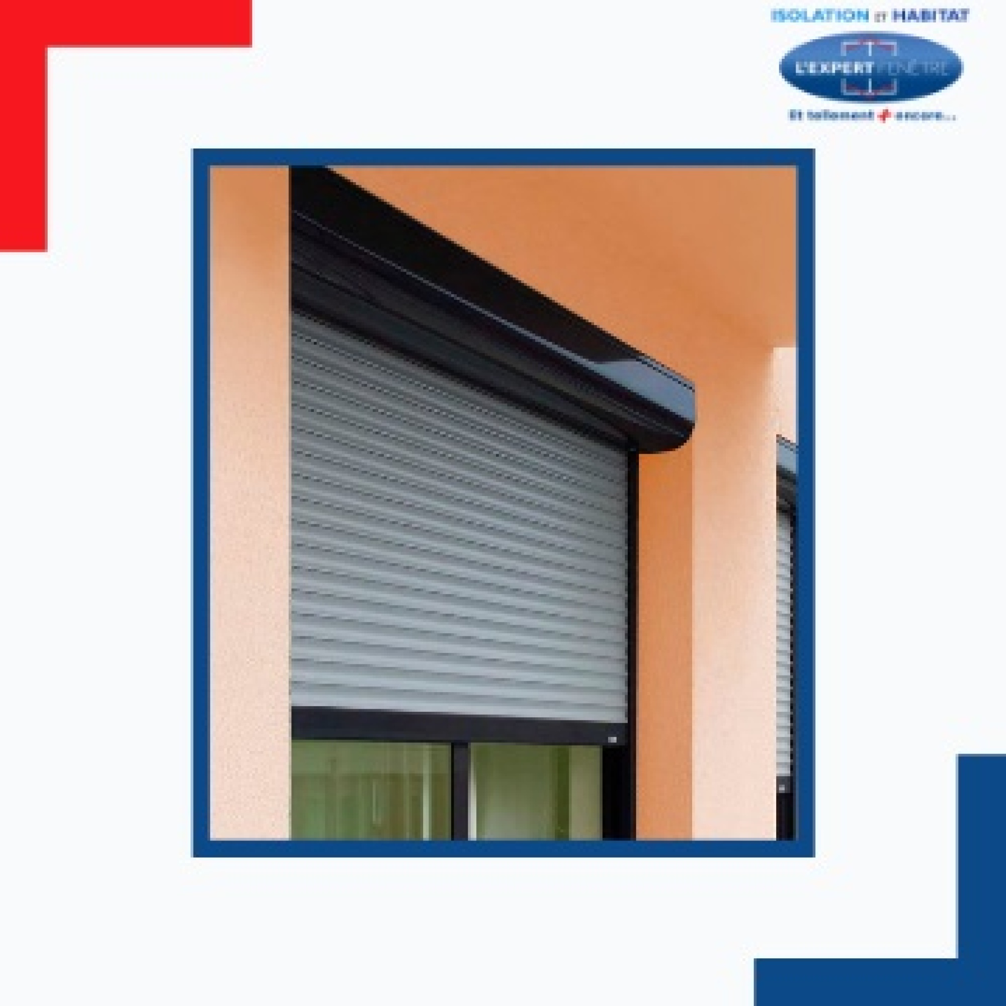 Installation de volet roulant sur mesure