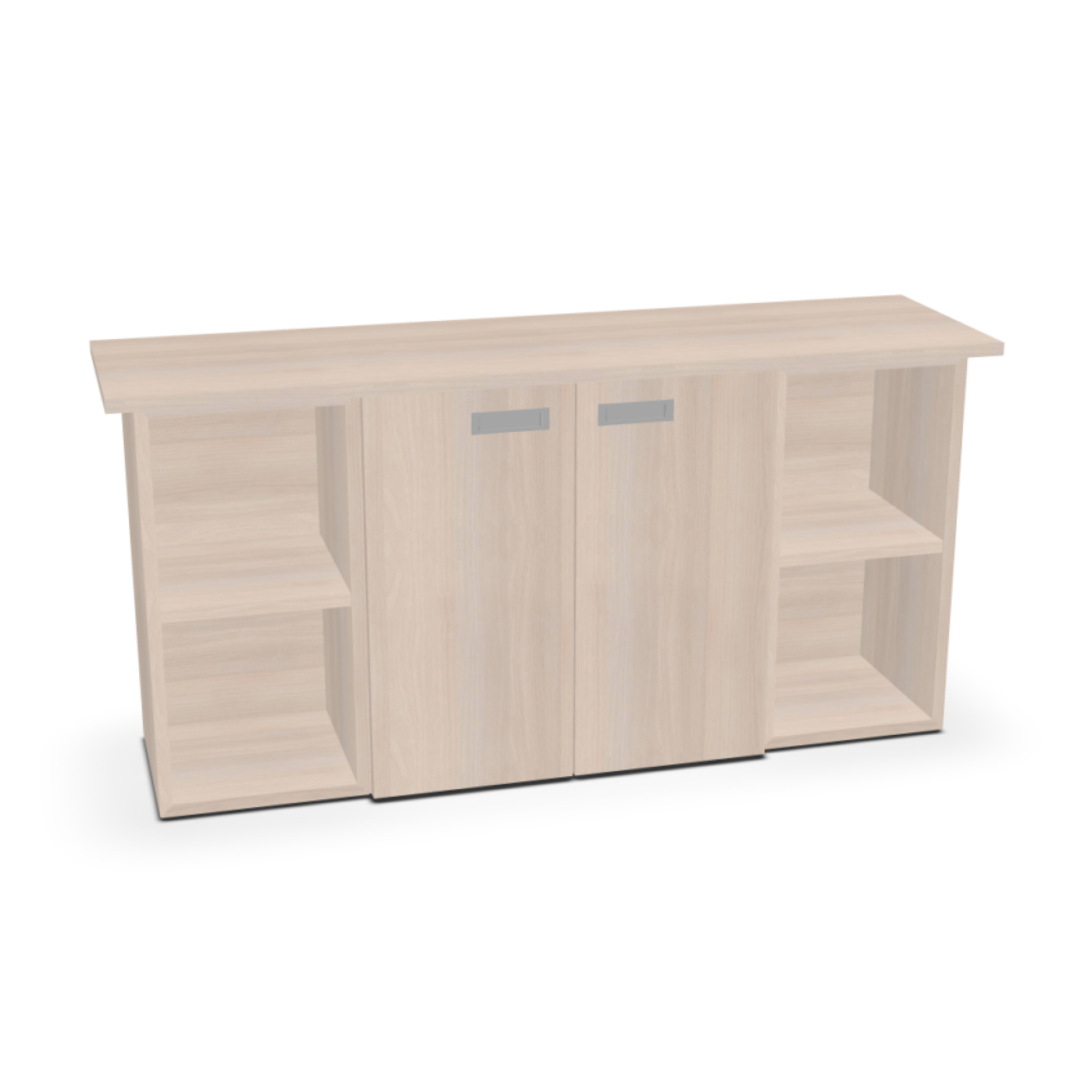 Meuble gamme duo 2 portes et 2 niches verticales