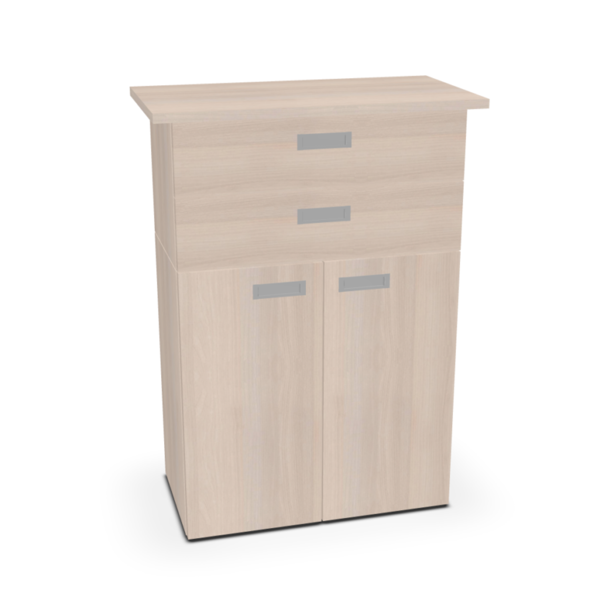 Meuble gamme duo 2 portes et 2 tiroirs