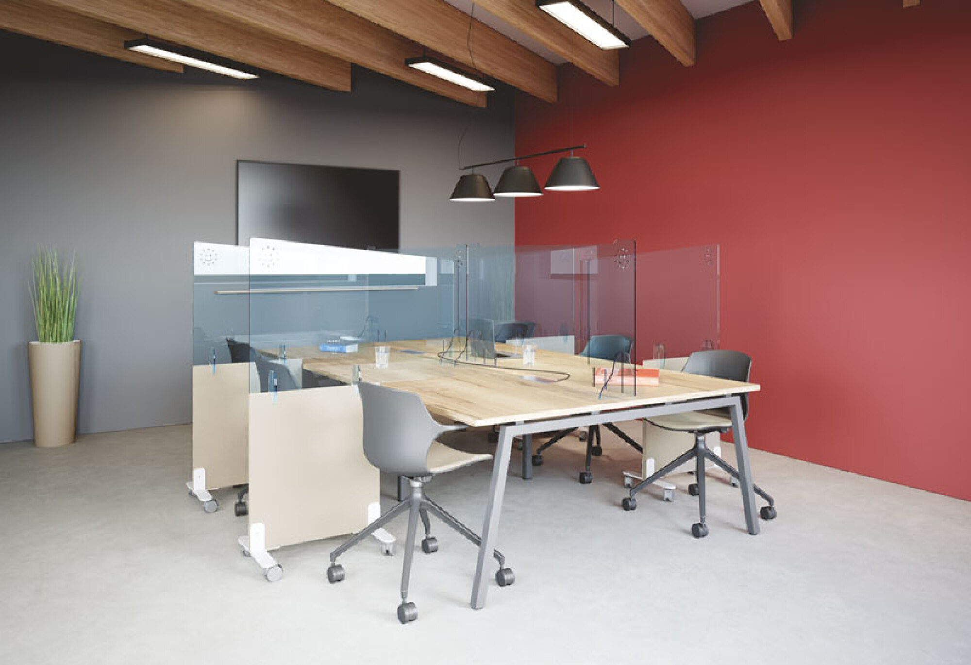 Pied stabilisateur blanc