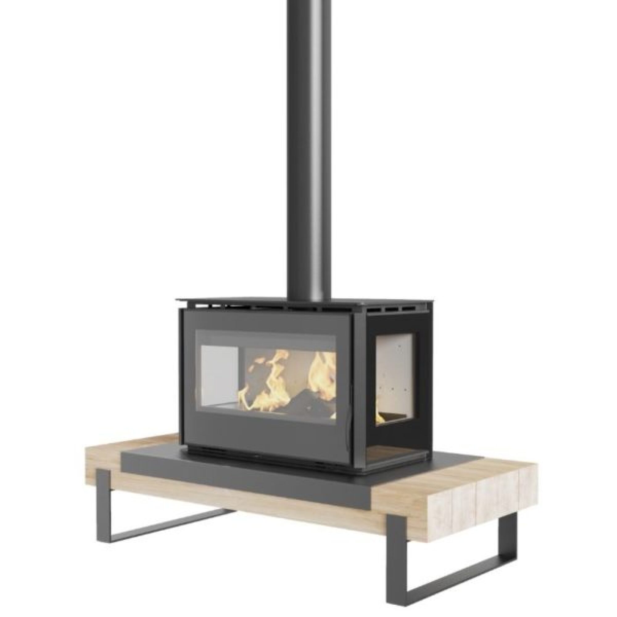 Poêle à bois – BRISACH VARIO CONCEPT WOODEN BOARD