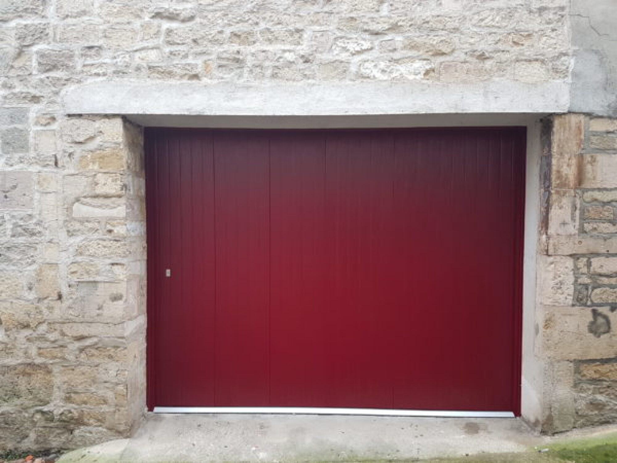 Porte de garage coulissante