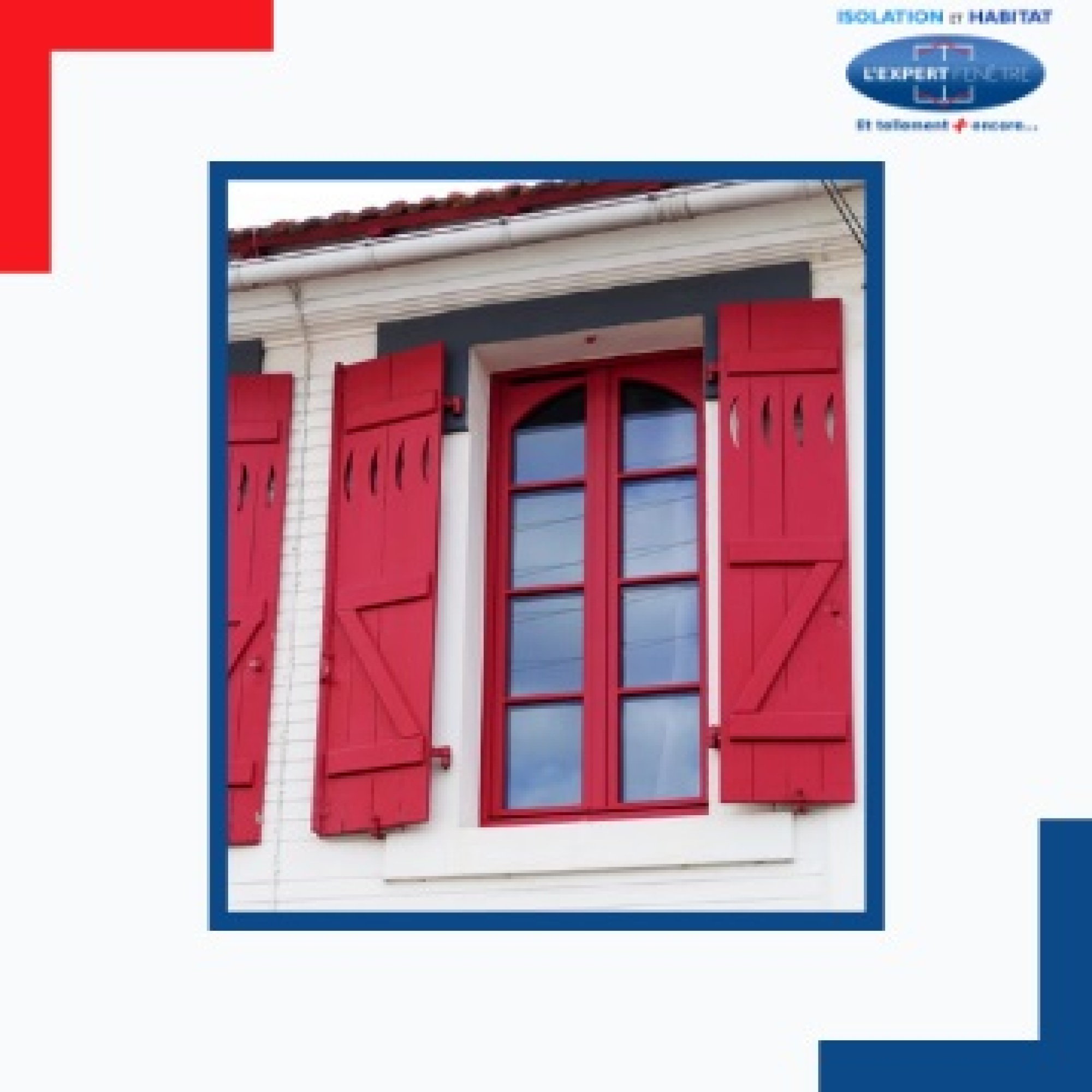 Pose de fenêtre sur mesure en bois avec volet motorisé et solaire