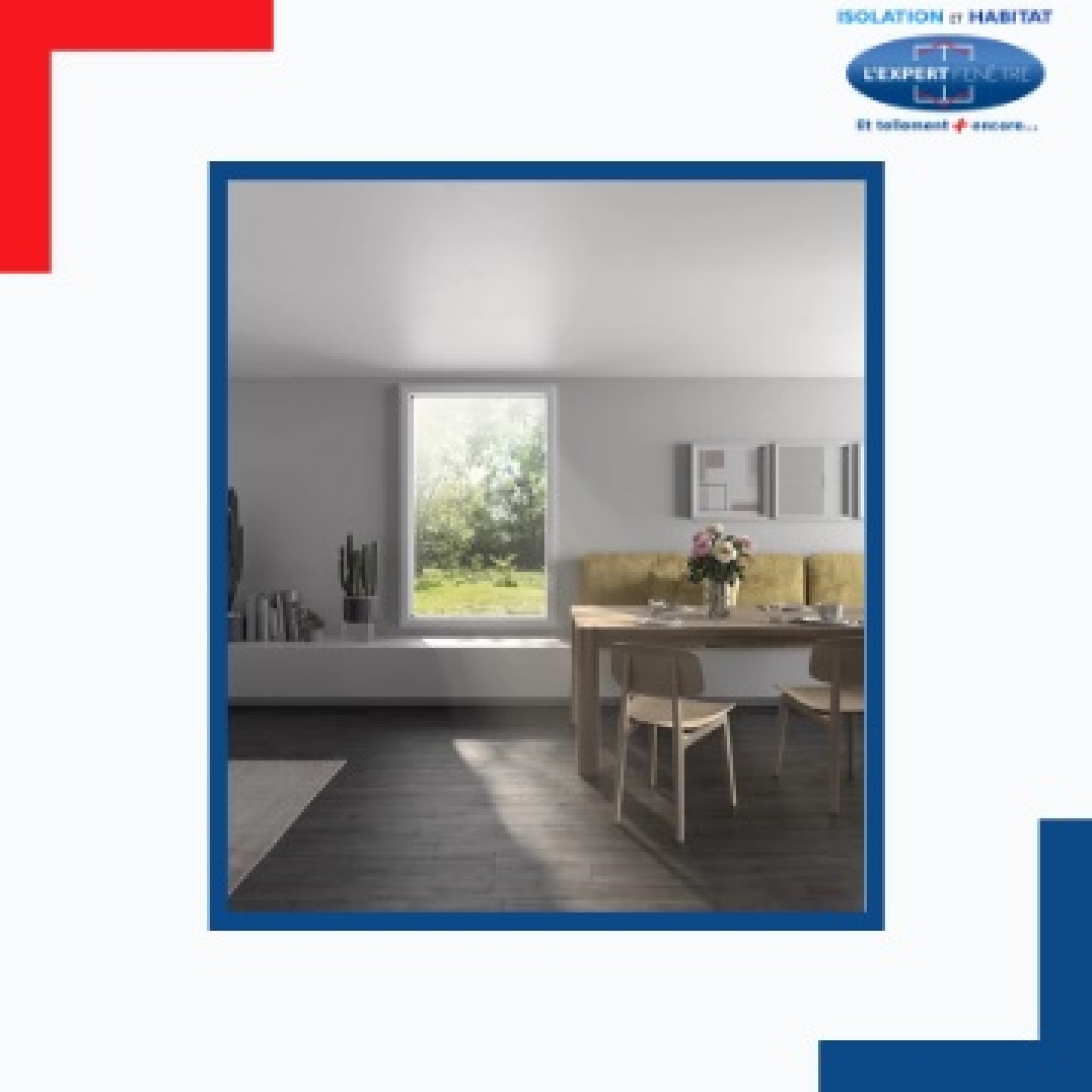 Pose fenêtre sur mesure en PVC