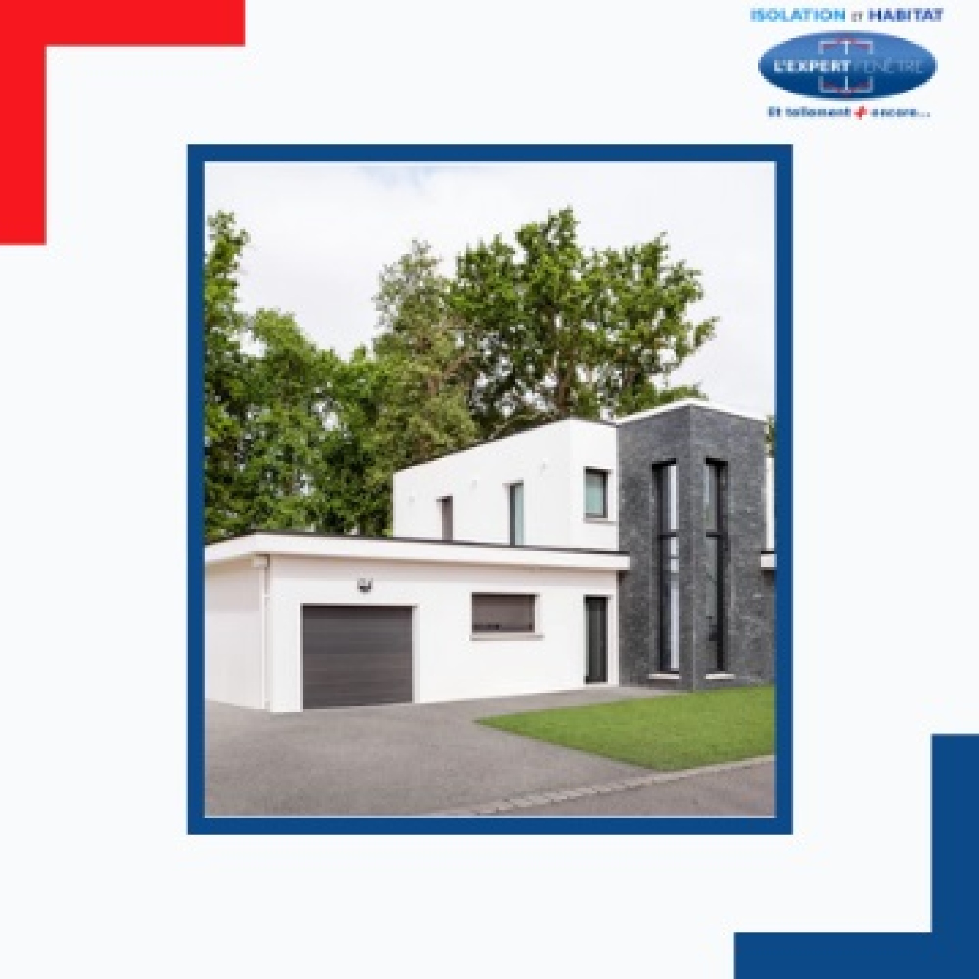 Pose fenêtre sur mesure en PVC avec volet motorisé solaire