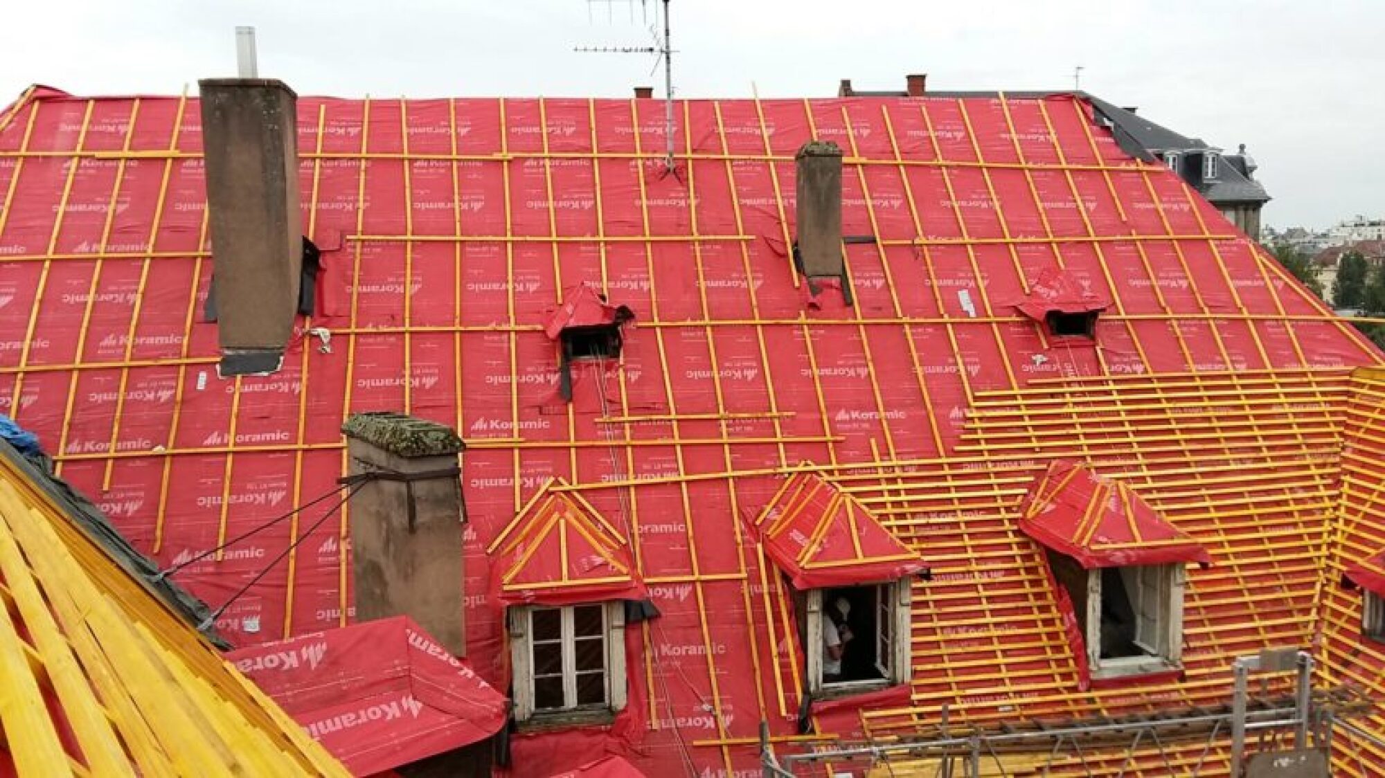 Réfection de toiture