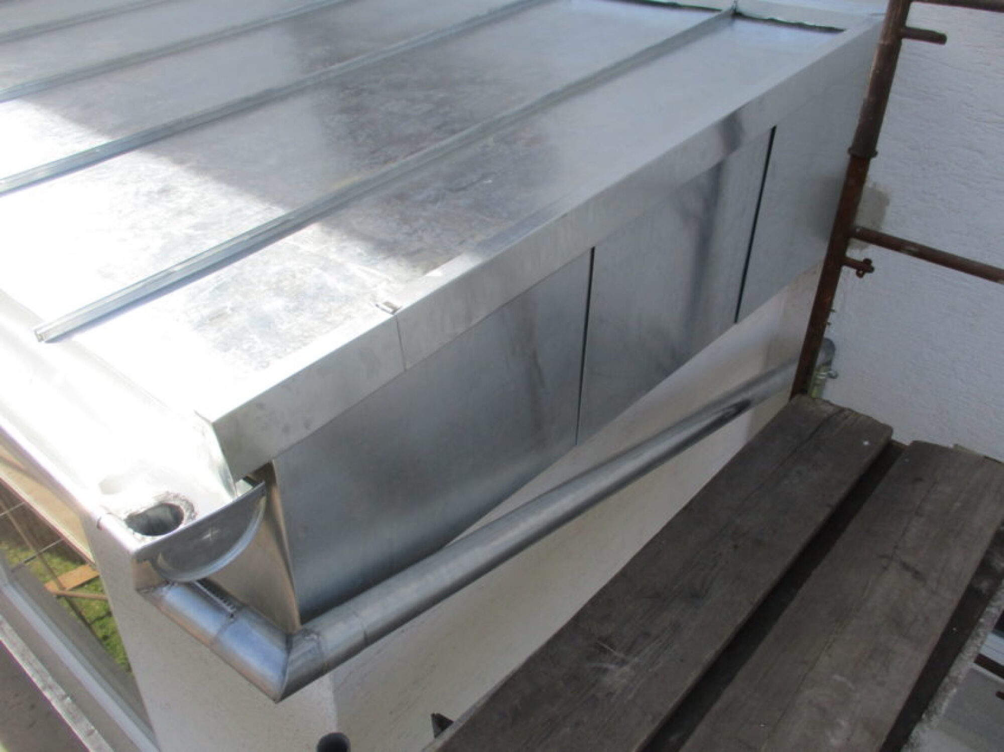 Remplacement des zingueries