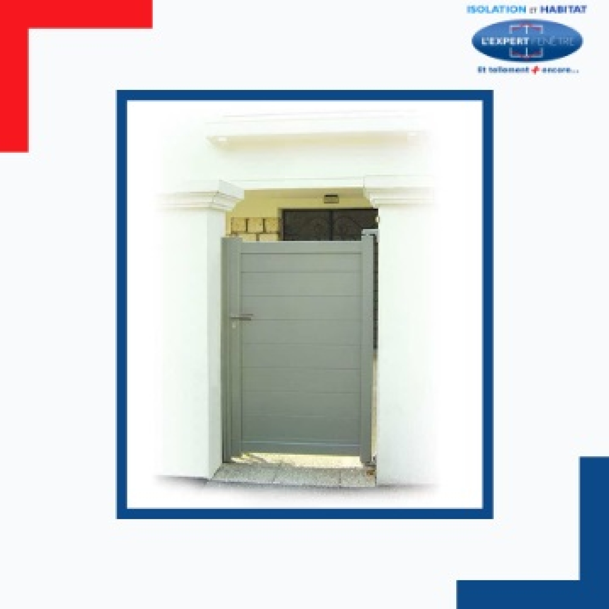 Replacement portillon sur mesure en aluminium