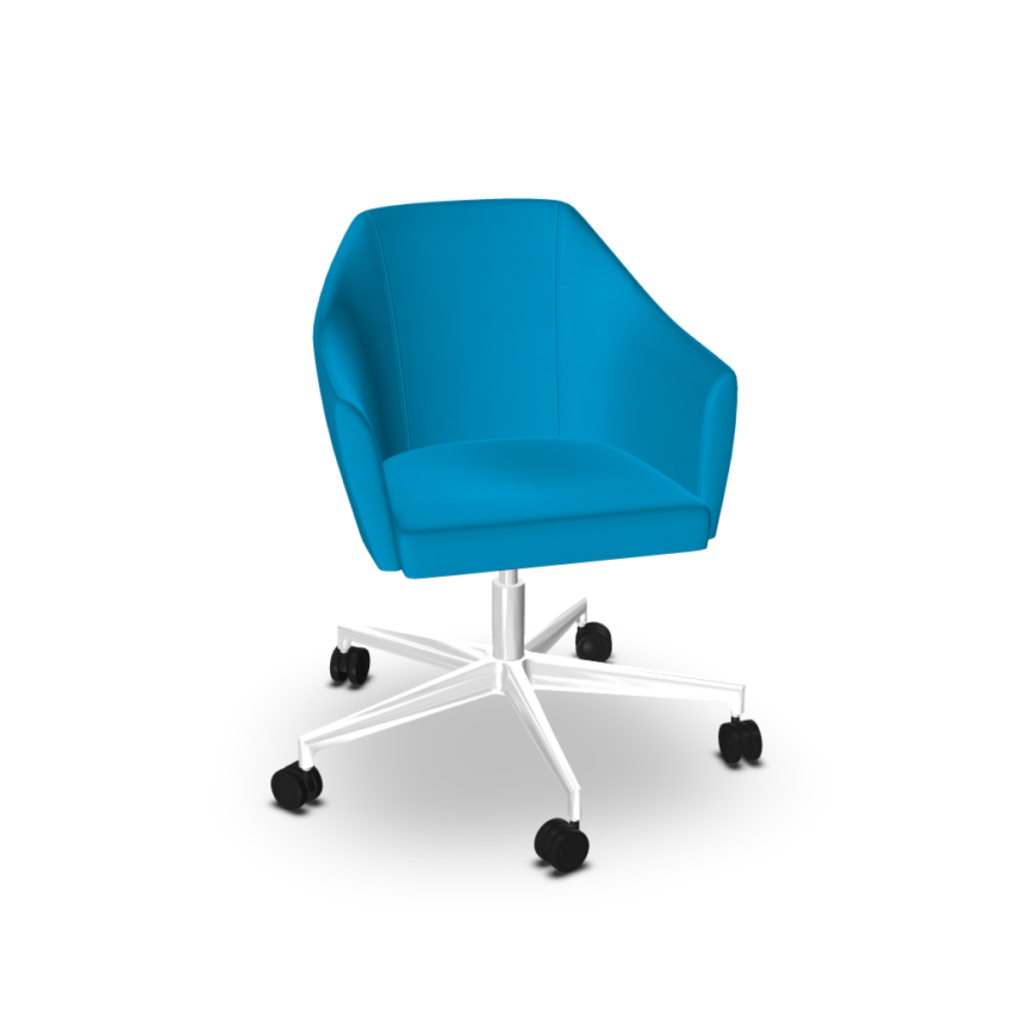 Siege Swan piètement 5 branches sur roulettes