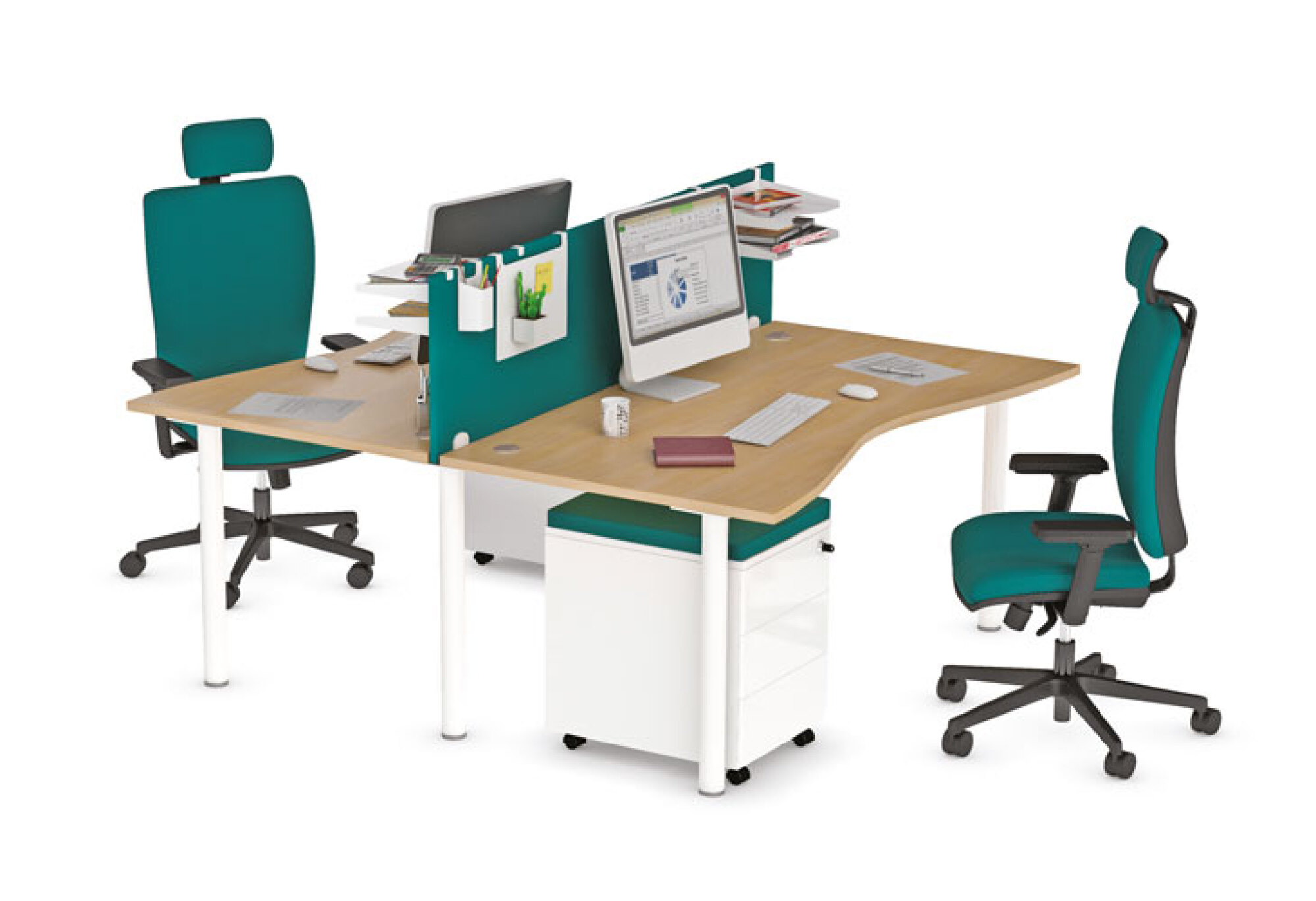 Support magnétique métallique suspendu sur panneau écrans