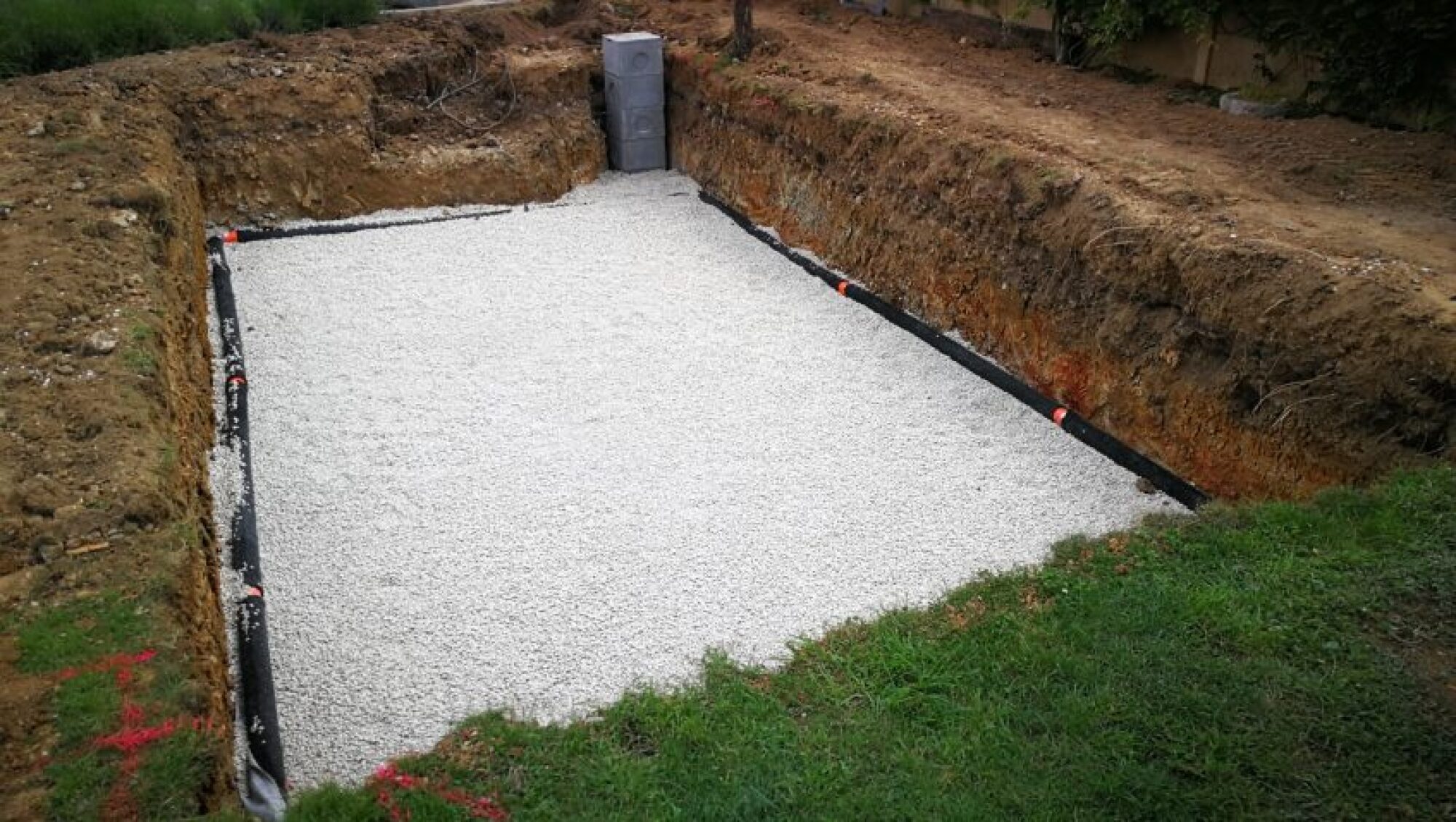 Terrassement pour piscine