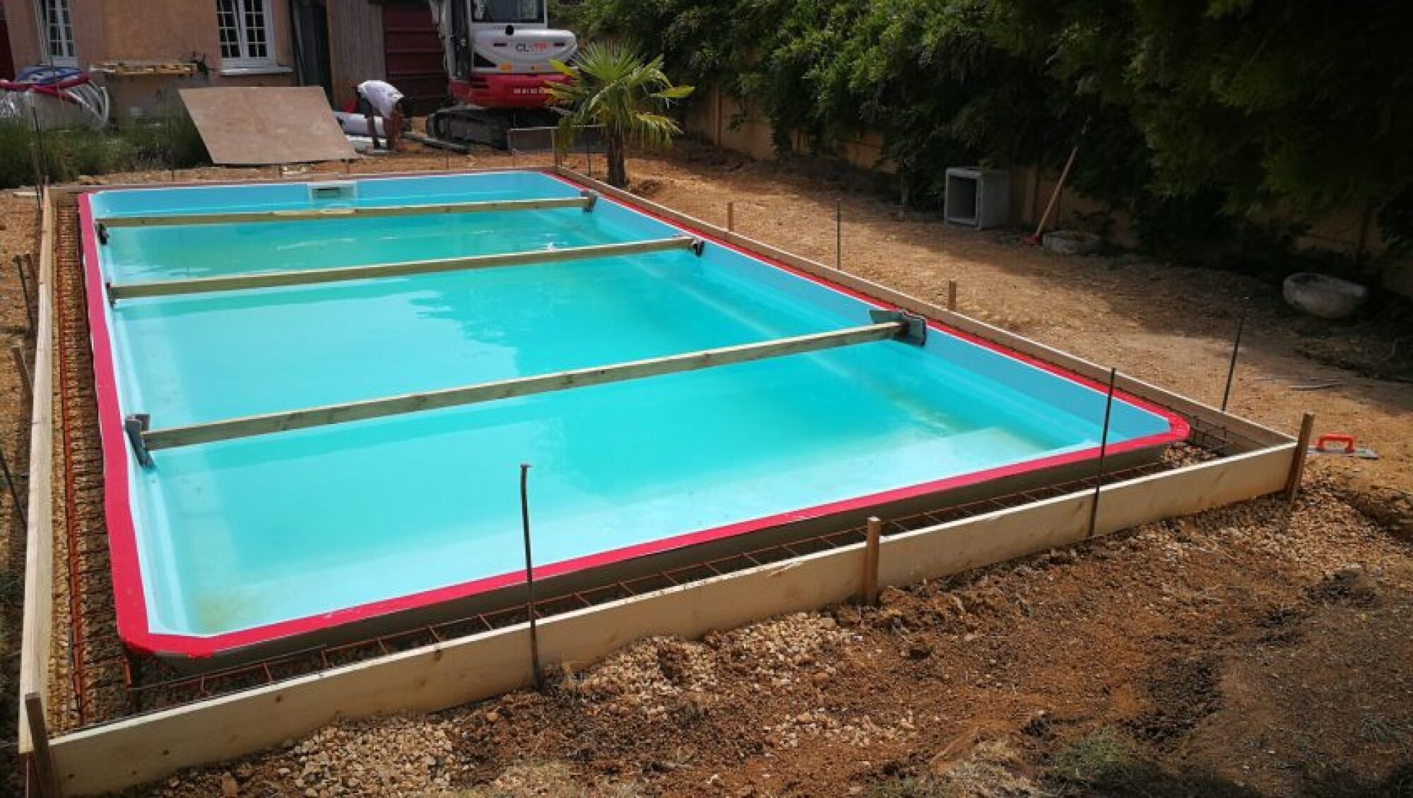 Terrassement pour piscine