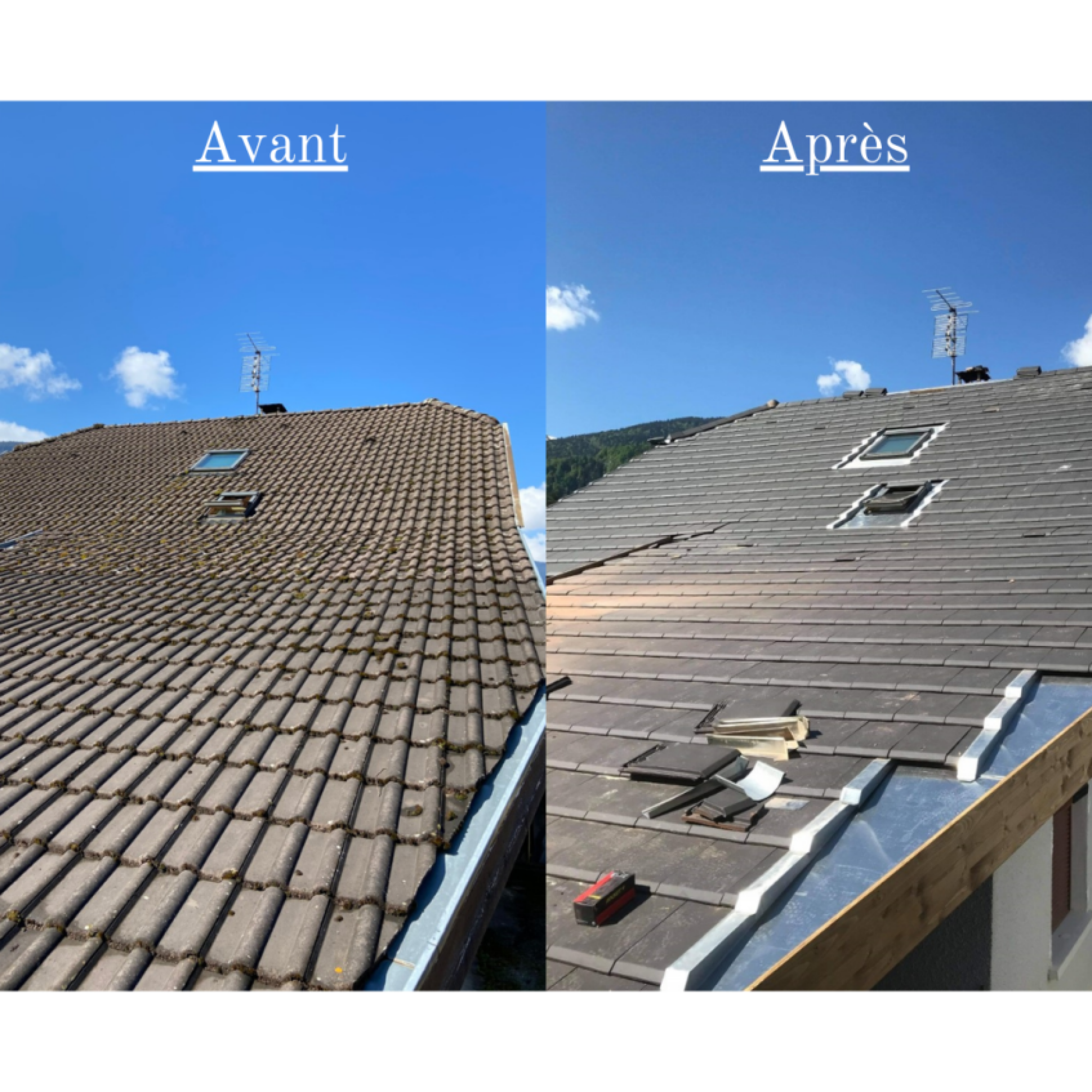 Travaux isolation : toiture par l'extérieur