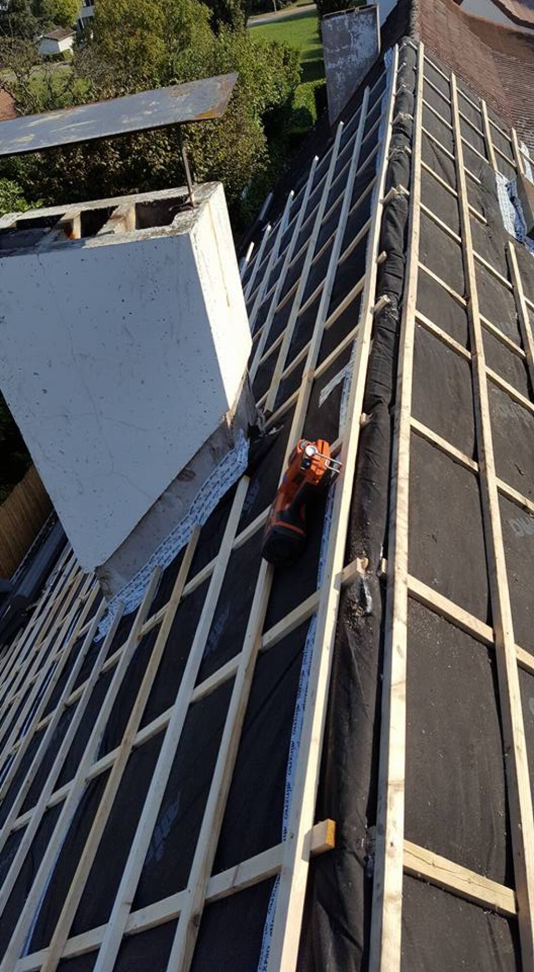 Travaux isolation : toiture par l'extérieur