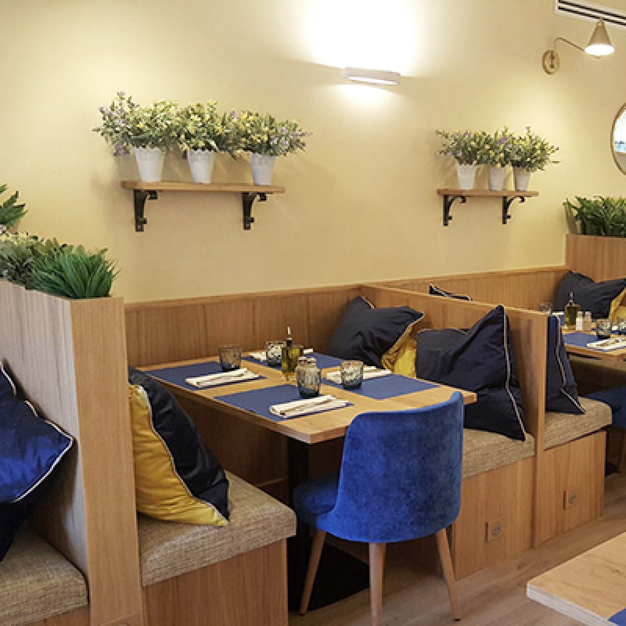 Banquettes sur mesures pour restaurants