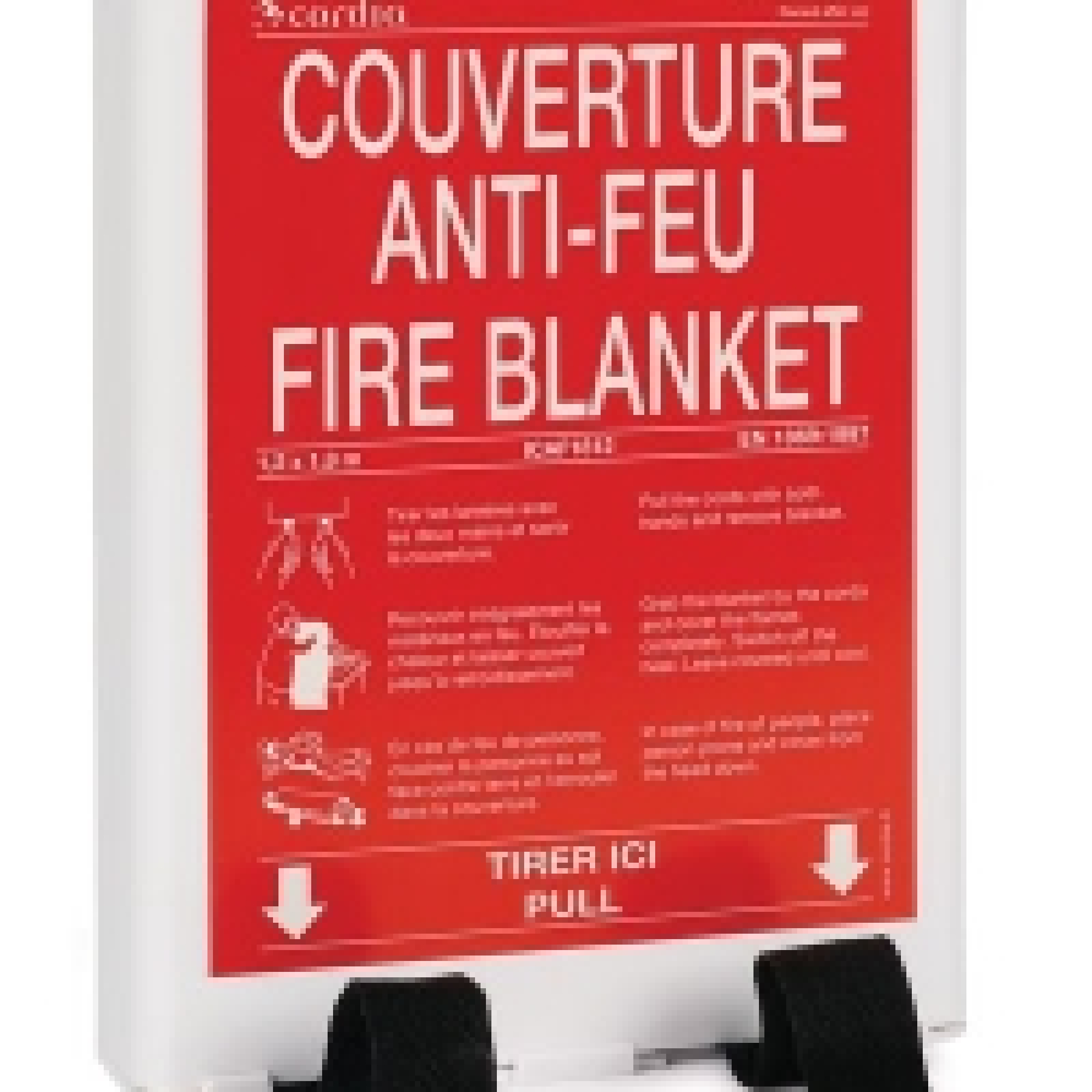 Couverture anti-feu 1,2M X 1,2M - Boitier PP