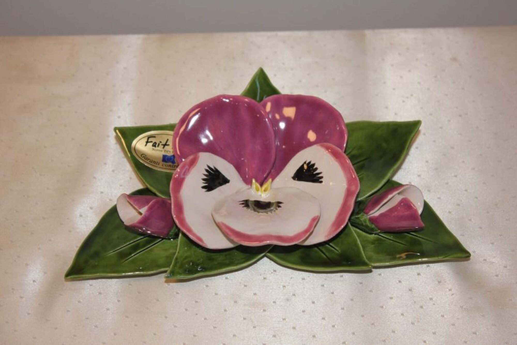 Fleurs en céramique