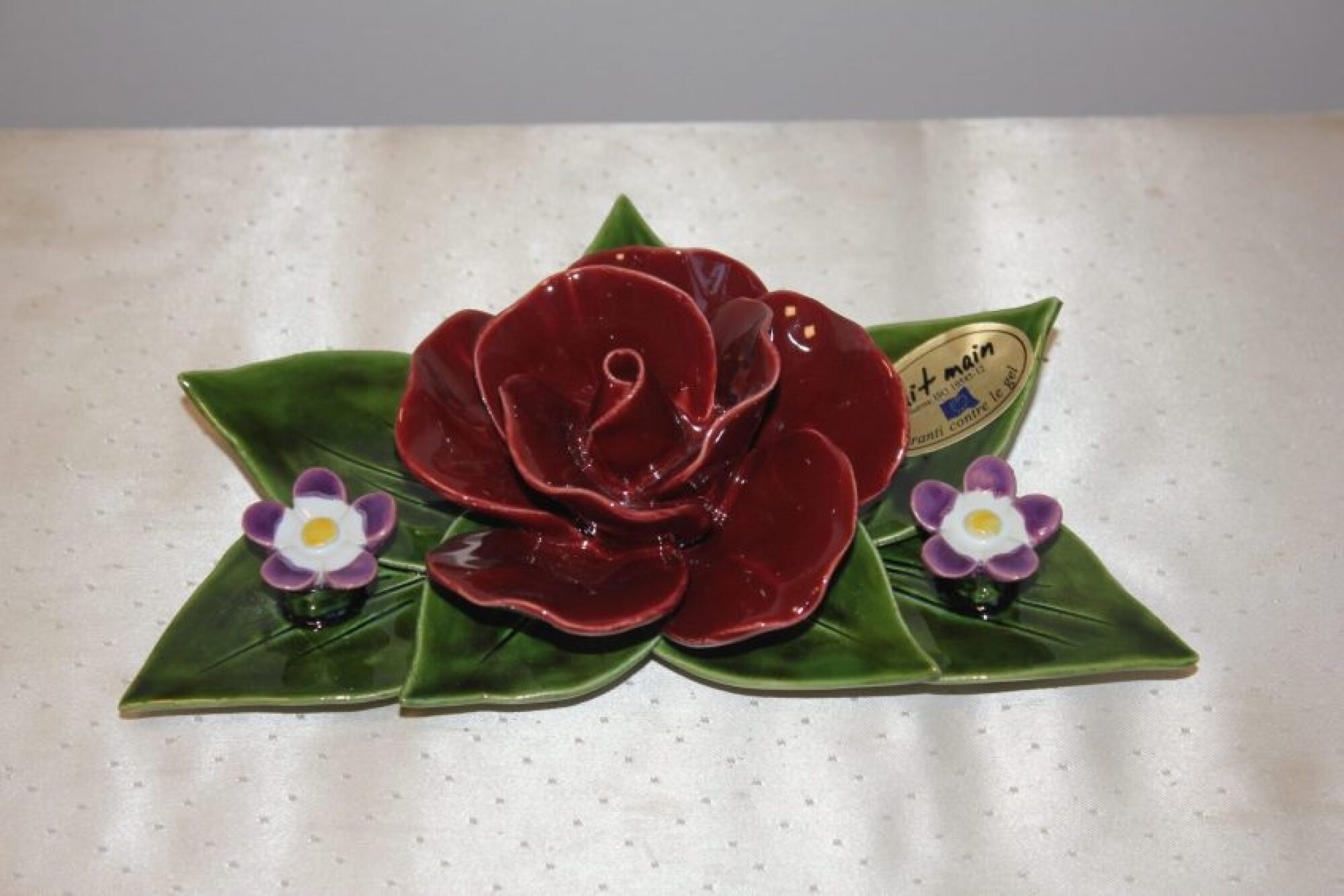 Fleurs en céramique