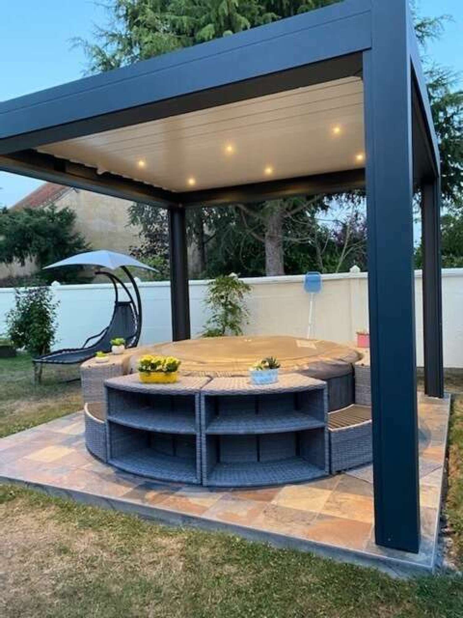 Installation veranda Pergola