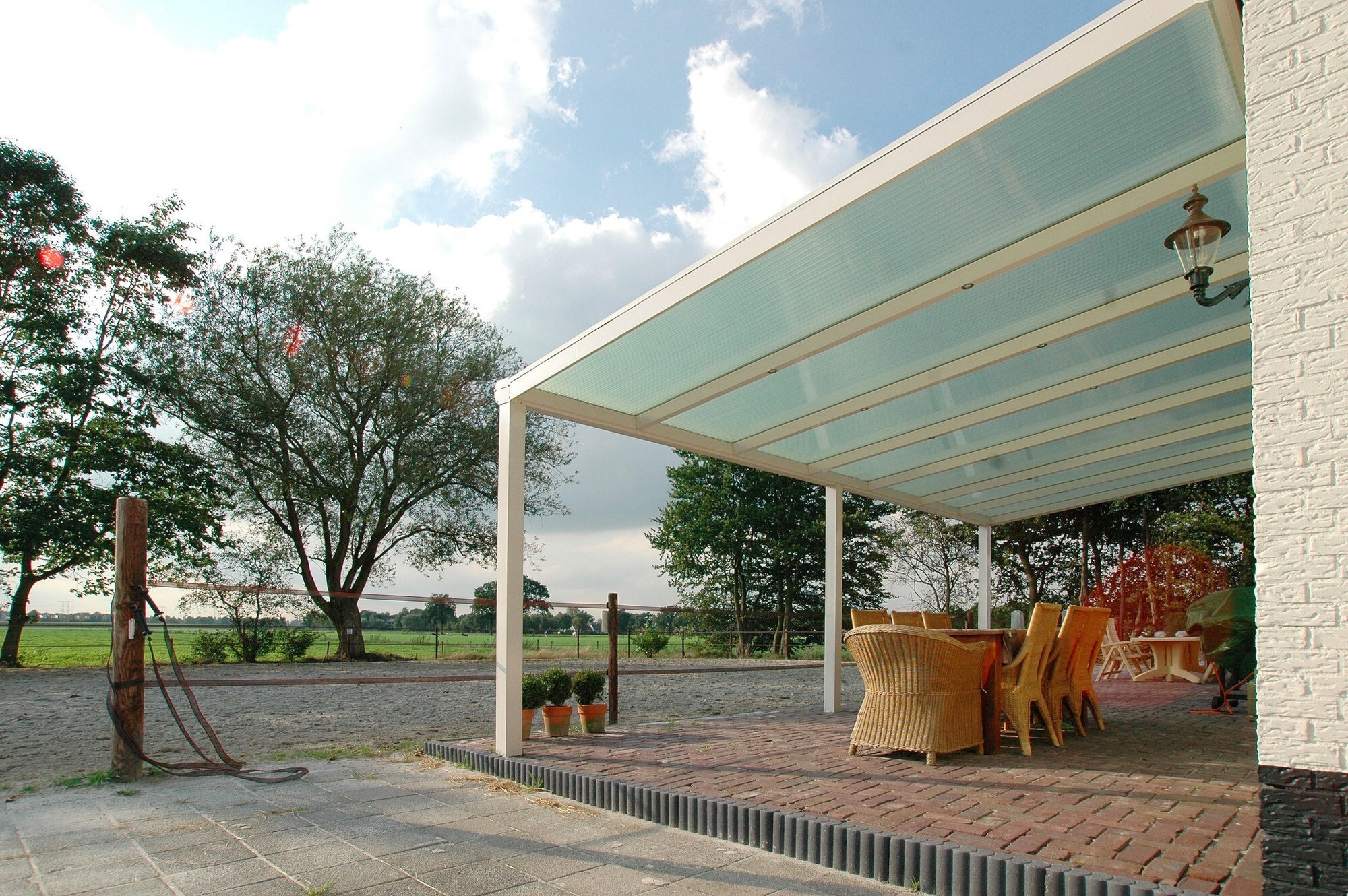 Installation veranda Pergola