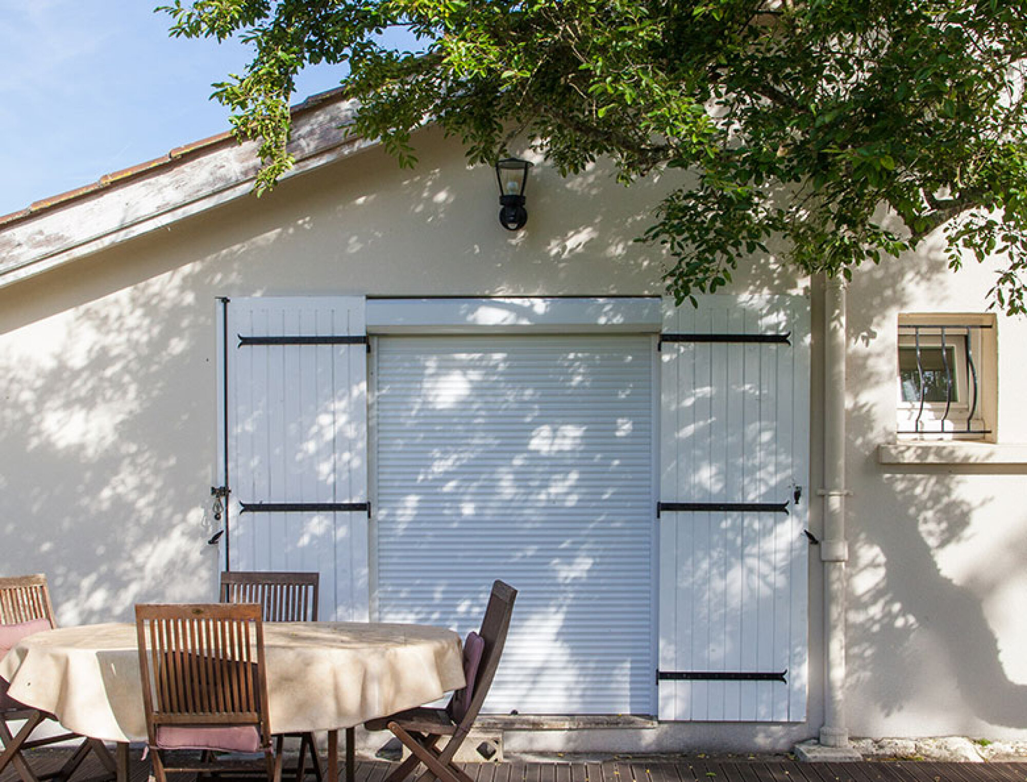 Installation de volets roulants solaires radio électrique