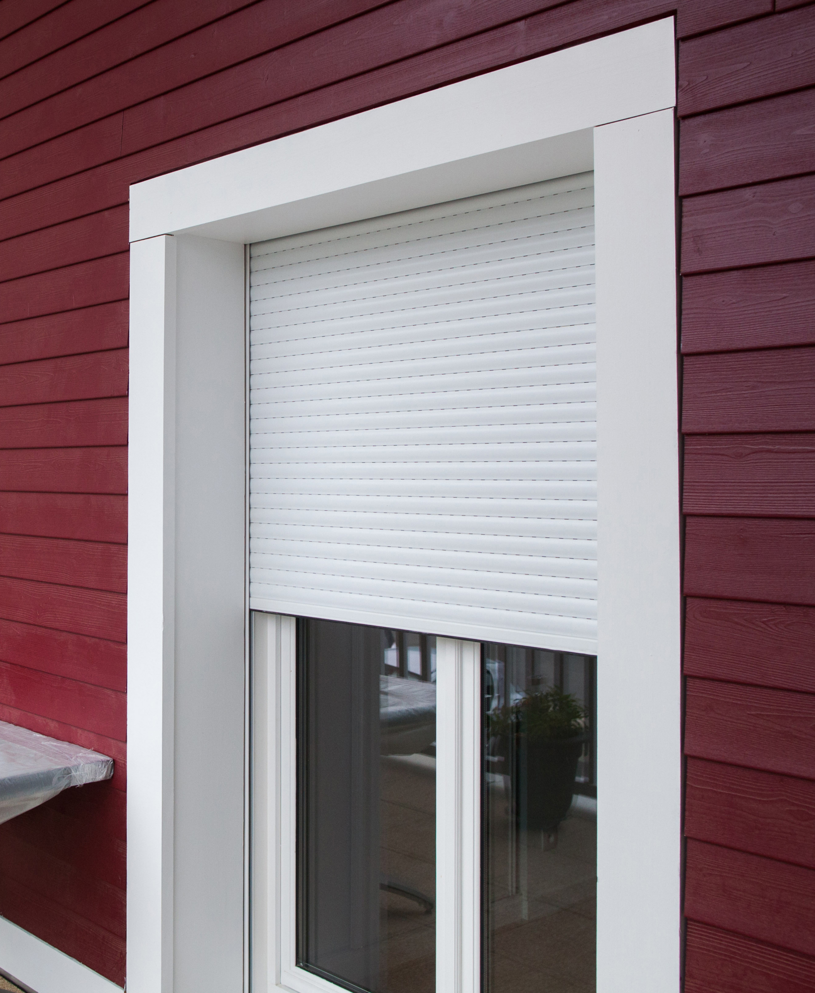 Installation de volets roulants solaires radio électrique