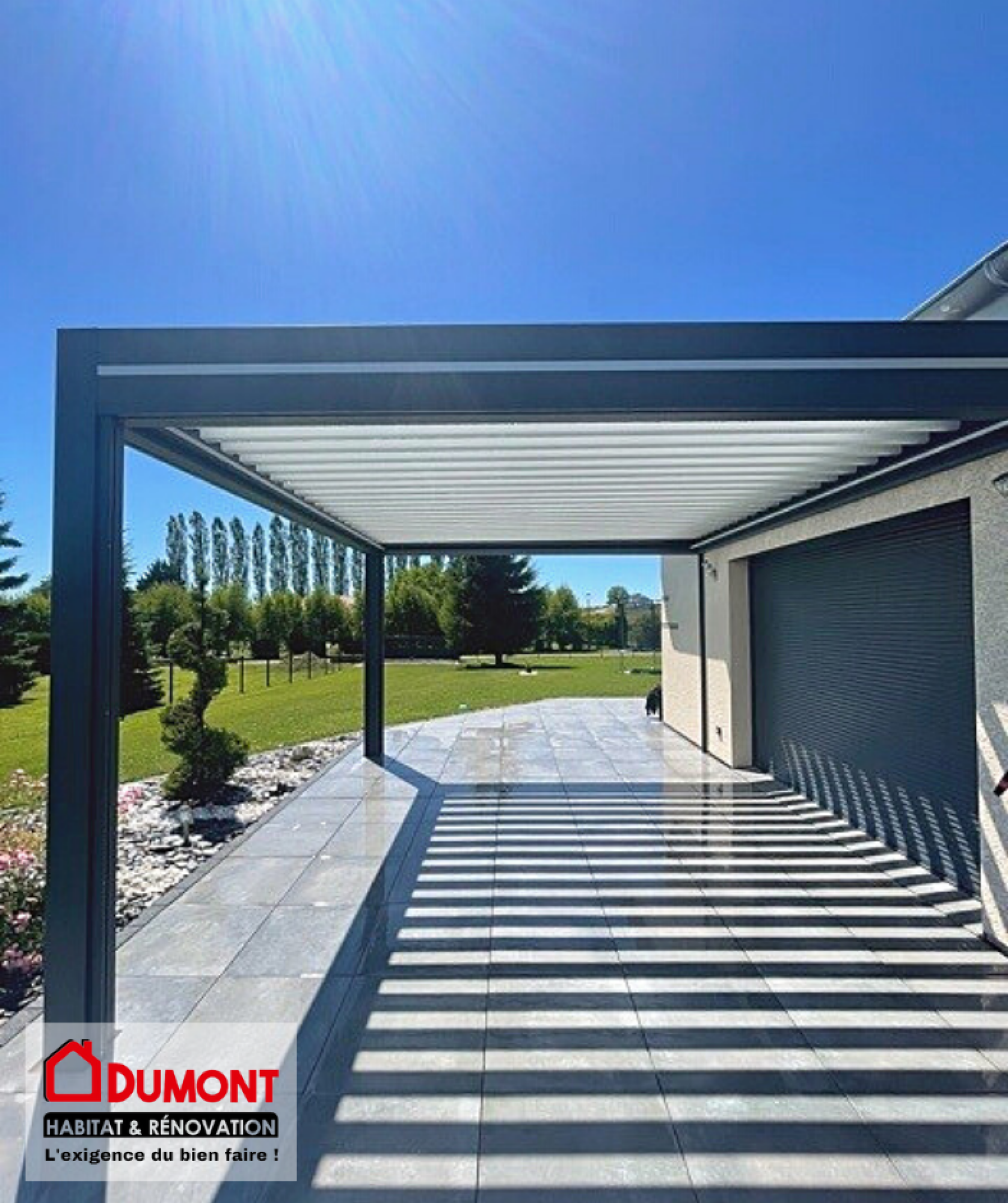 Pergola bioclimatique