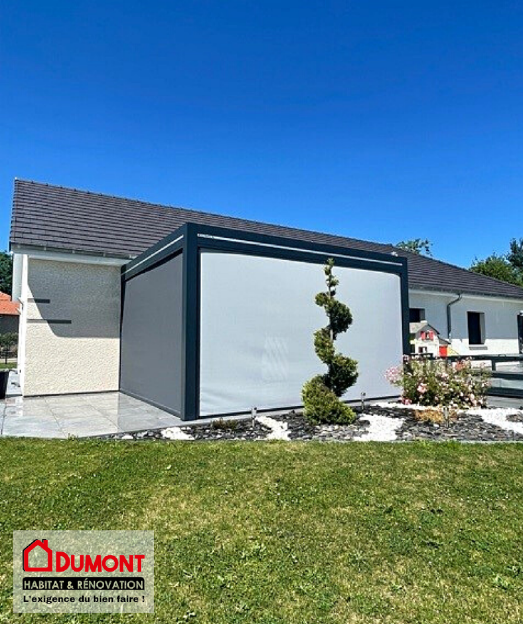 Pergola bioclimatique