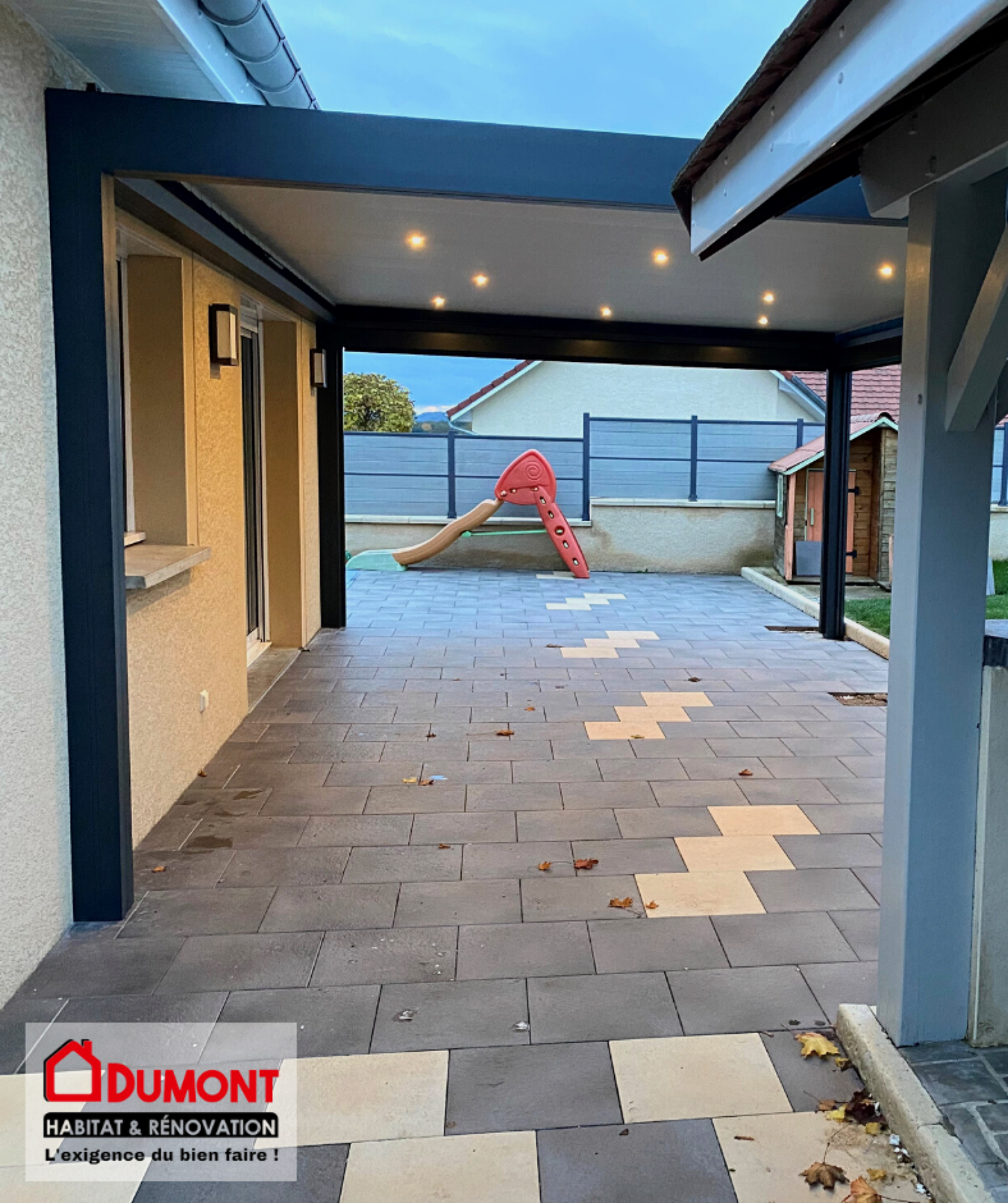 Pergola bioclimatique